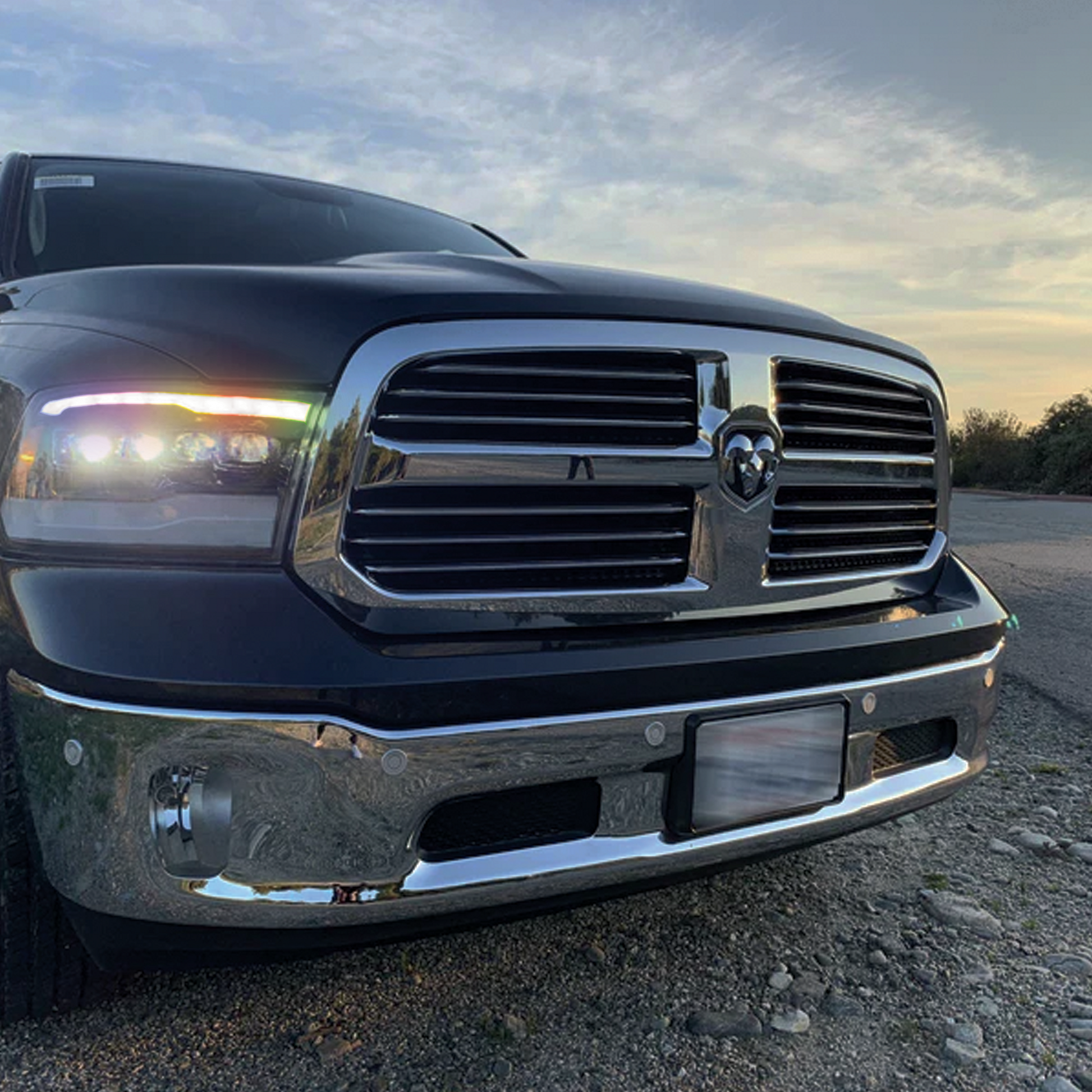 Ram Truck NOVA-Series LED Projector Multicolor Headlights (2009-2018)