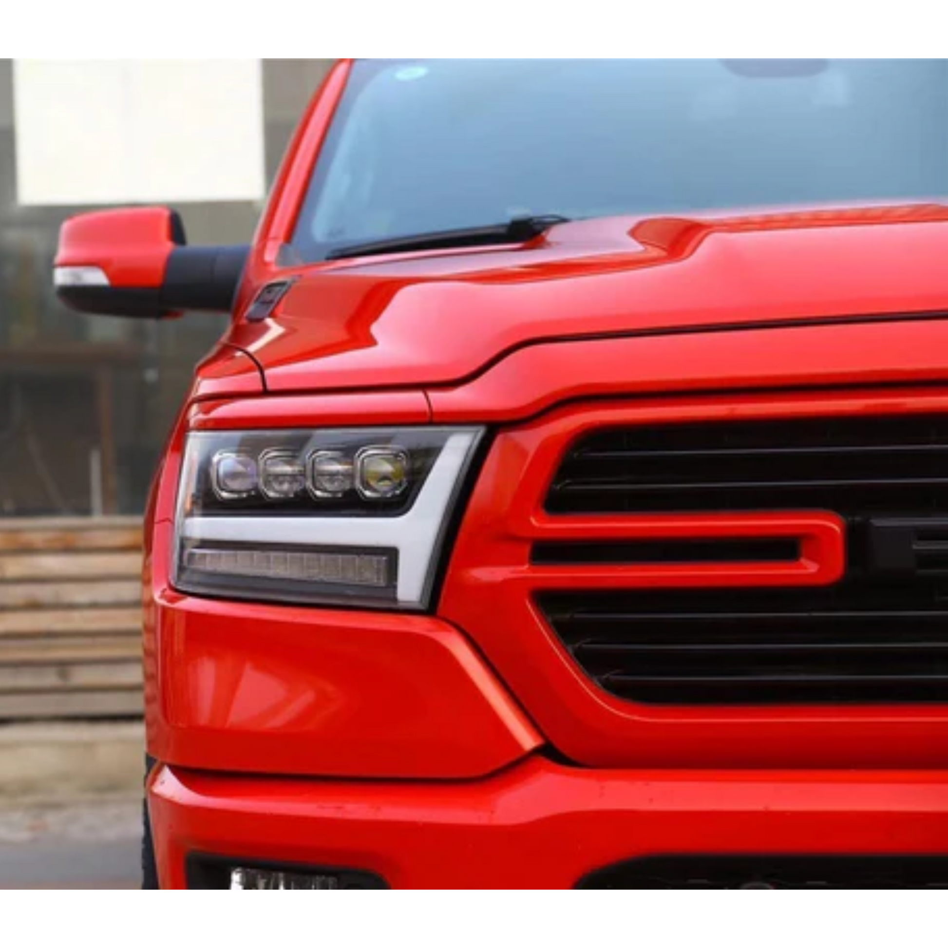 Ram 1500 NOVA-Series LED Projector Multicolor Headlights (2019-2024)