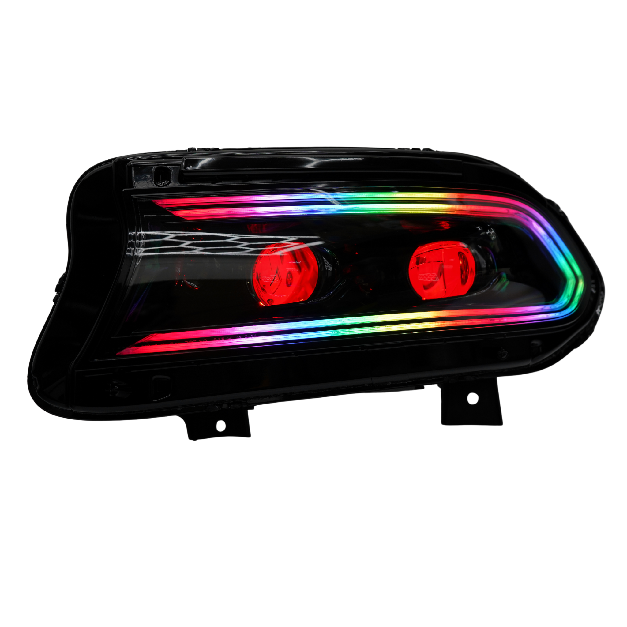 Dodge Charger Multicolor LUXX-Series LED Projector Headlights (2015-2023)