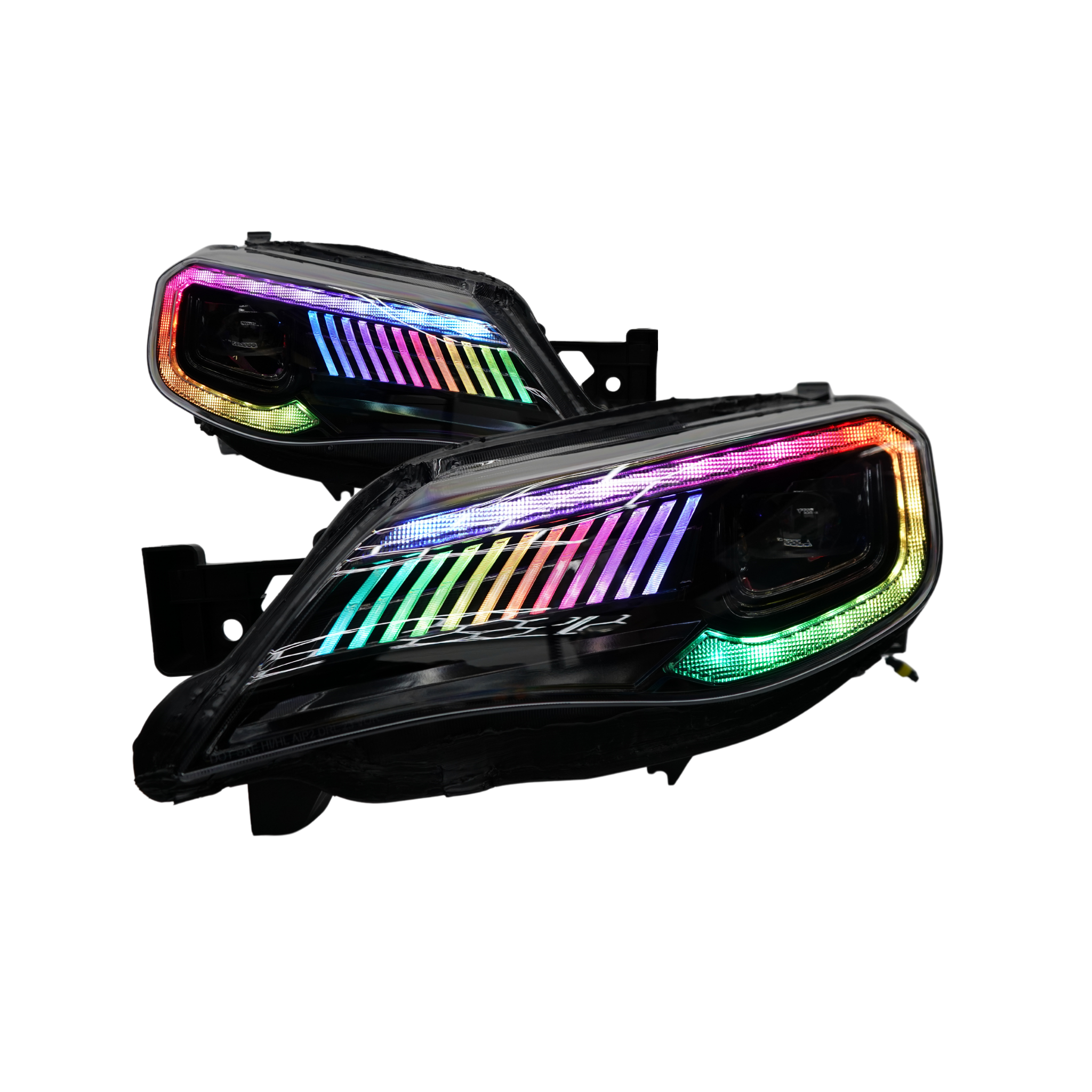 Subaru Impreza WRX/STI: Multicolor Built Morimoto XB Headlights (2008-2014)