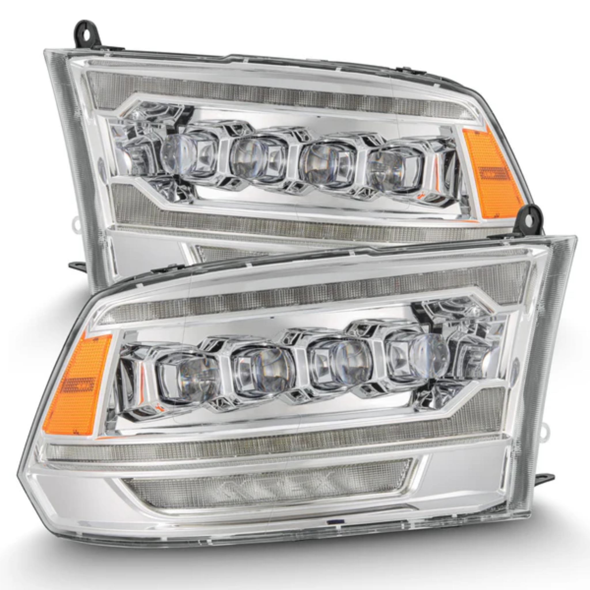 Ram Truck (MK II 5th Gen 2500 Style) NOVA-Series LED Projector Multicolor Headlights (2009-2018)