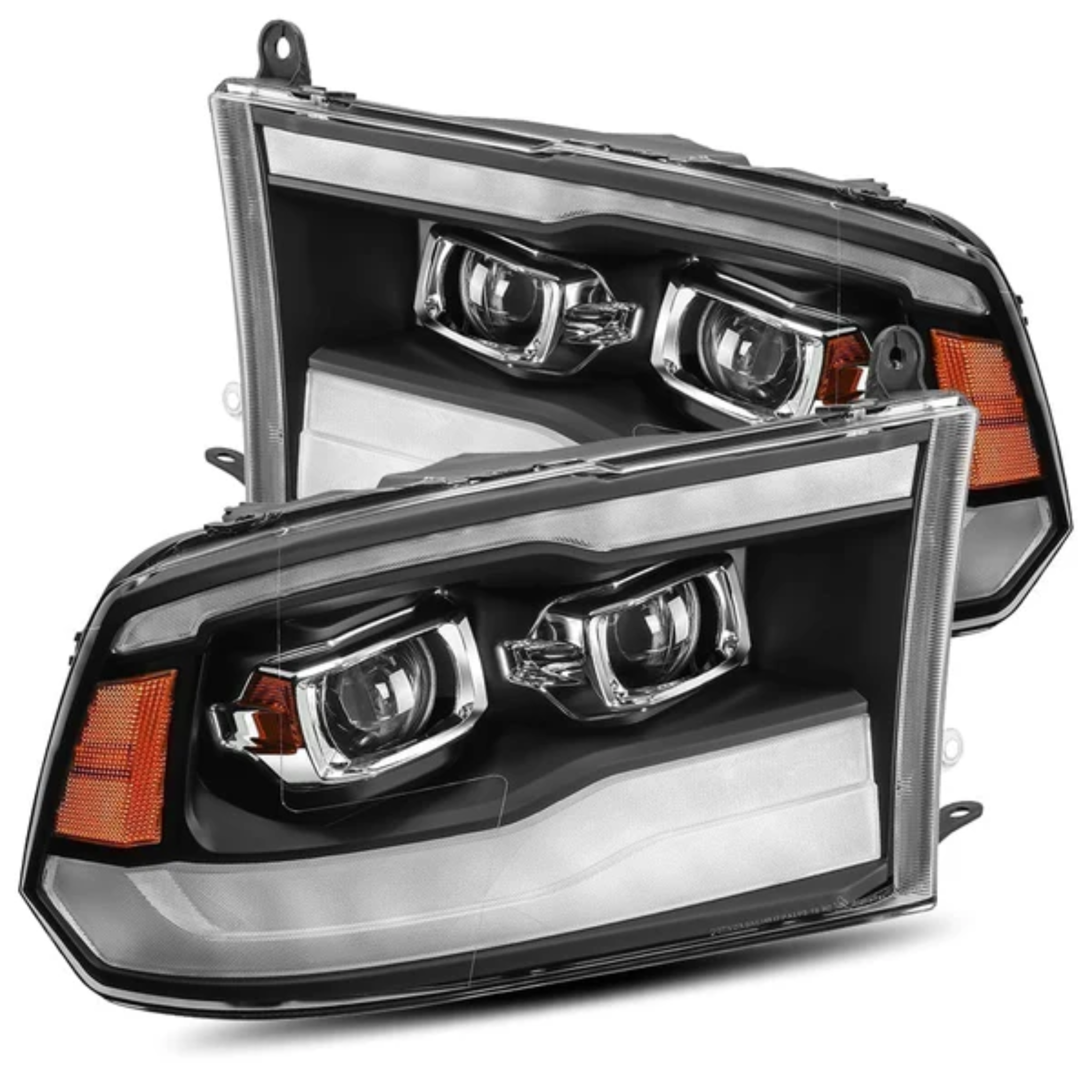 Ram Truck LUXX-Series LED Projector Multicolor Headlights (2009-2018)