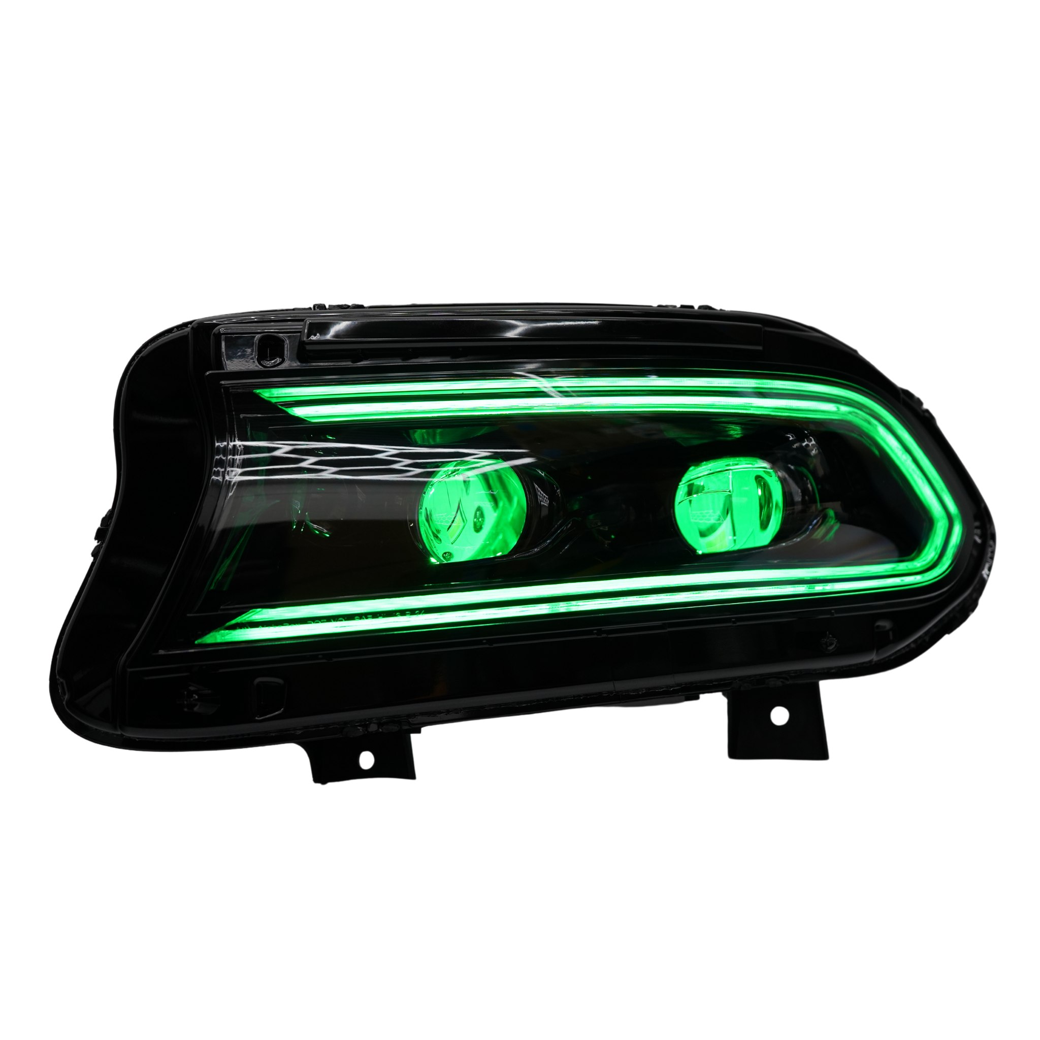 Dodge Charger Multicolor LUXX-Series LED Projector Headlights (2015-2023)