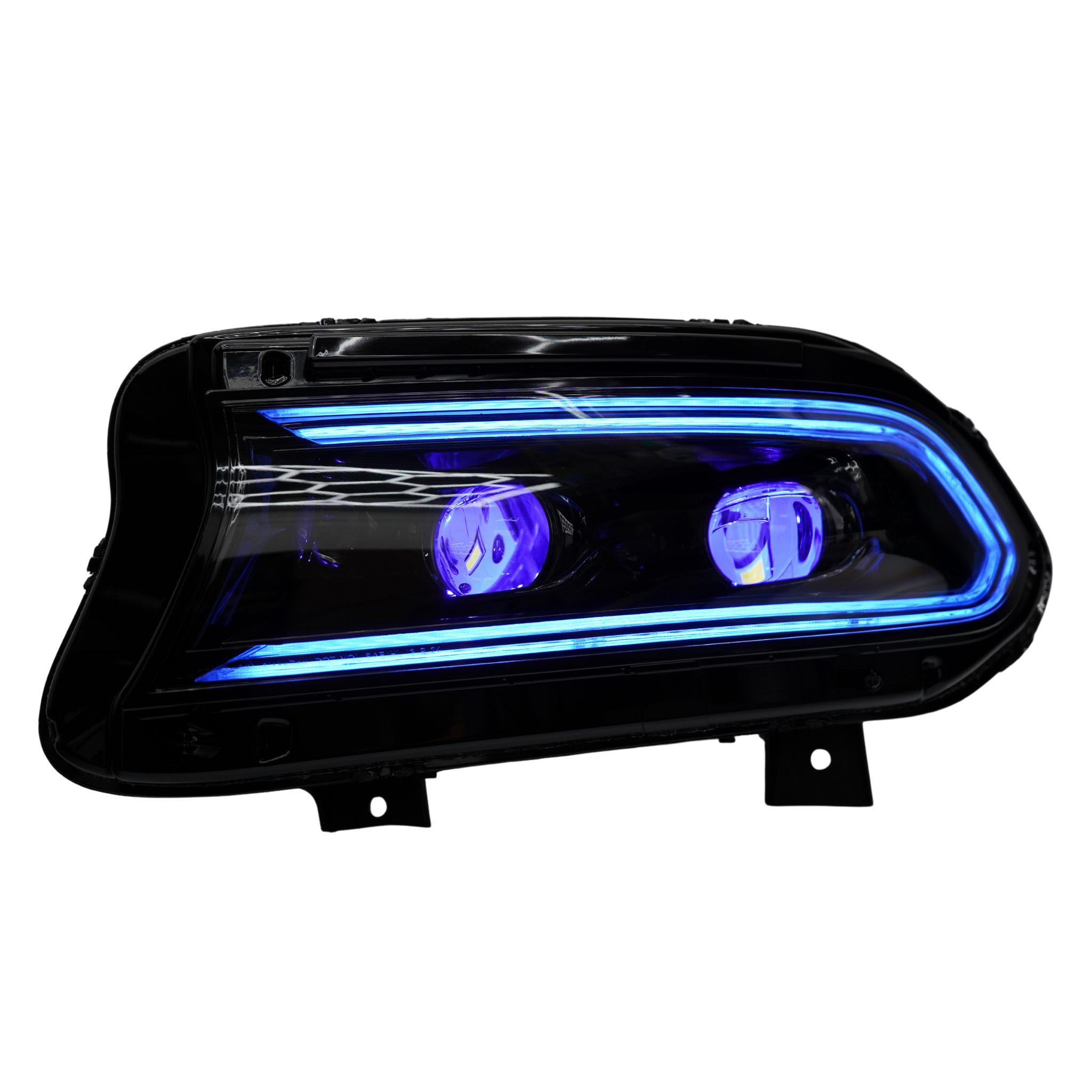 Dodge Charger Multicolor LUXX-Series LED Projector Headlights (2015-2023)