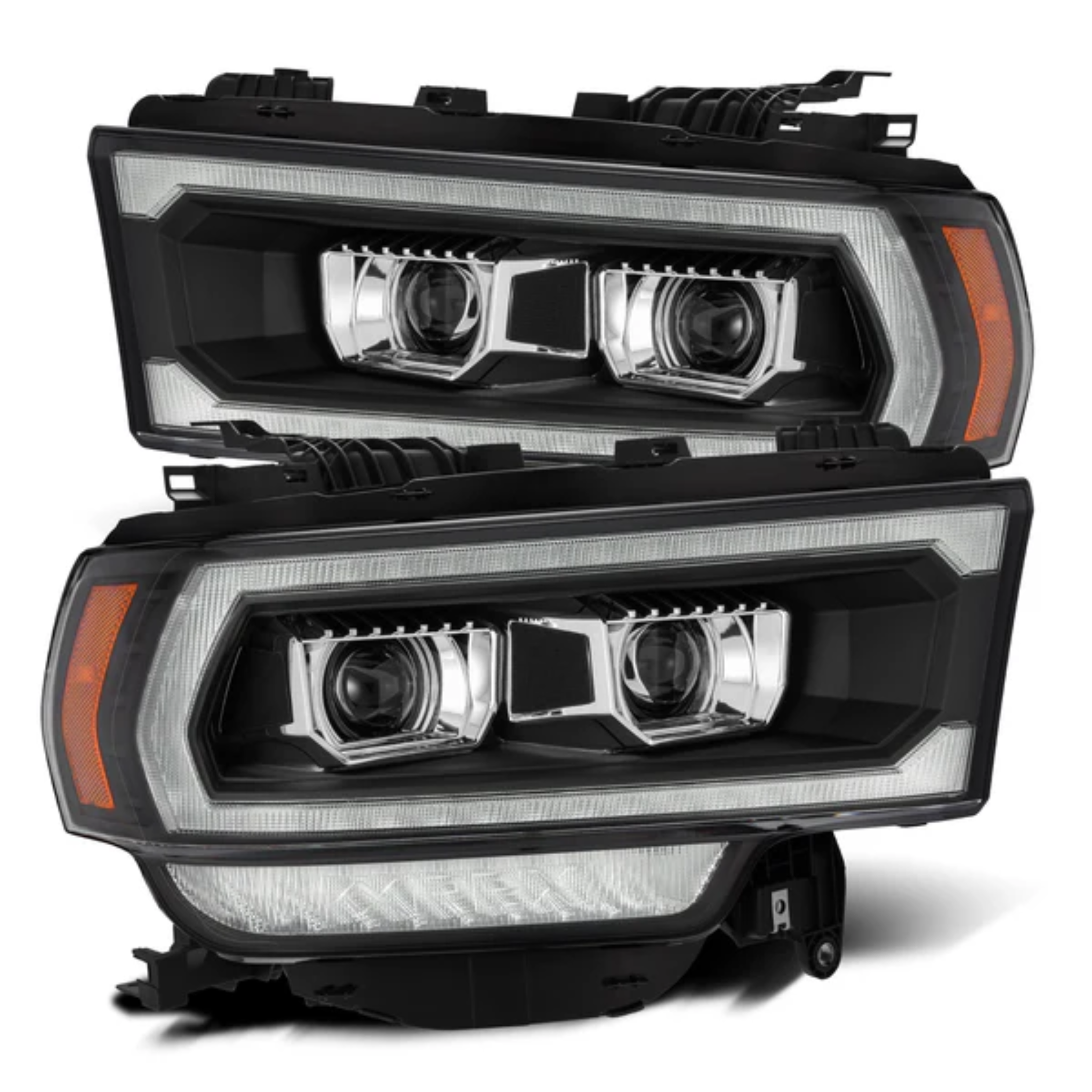 Ram 2500/3500/4500/5500 PRO-Series Halogen Projector Multicolor Headlights (2019-2022)