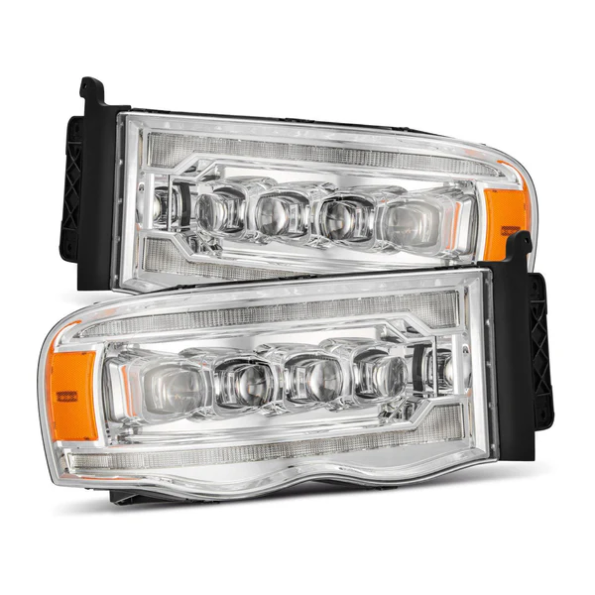 Dodge Ram NOVA-Series LED Projector Multicolor Headlights (2002-2005)