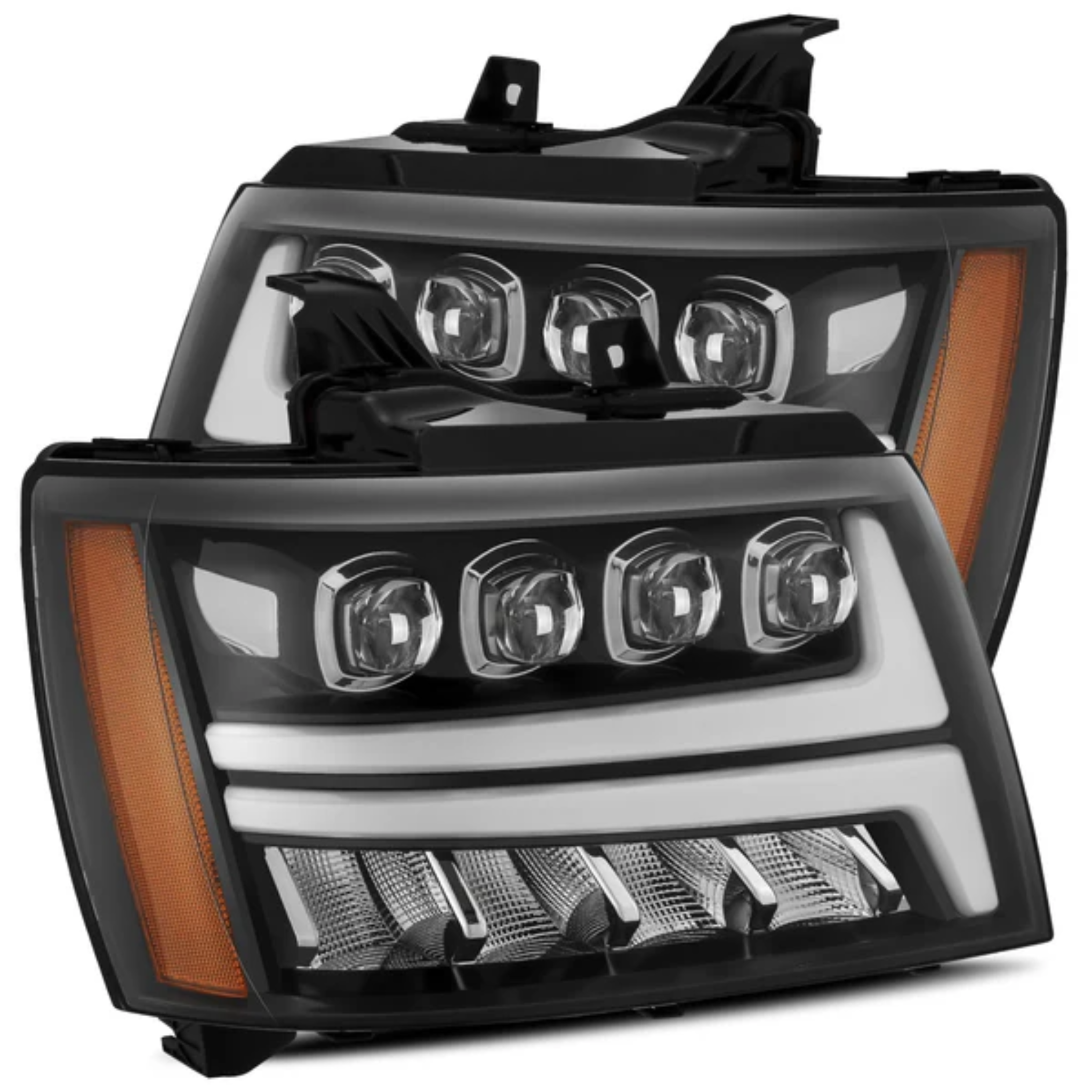 (2007-2014) Chevrolet Tahoe/Suburban / (2007-2013) Avalanche NOVA-Series LED Projector Multicolor Headlights