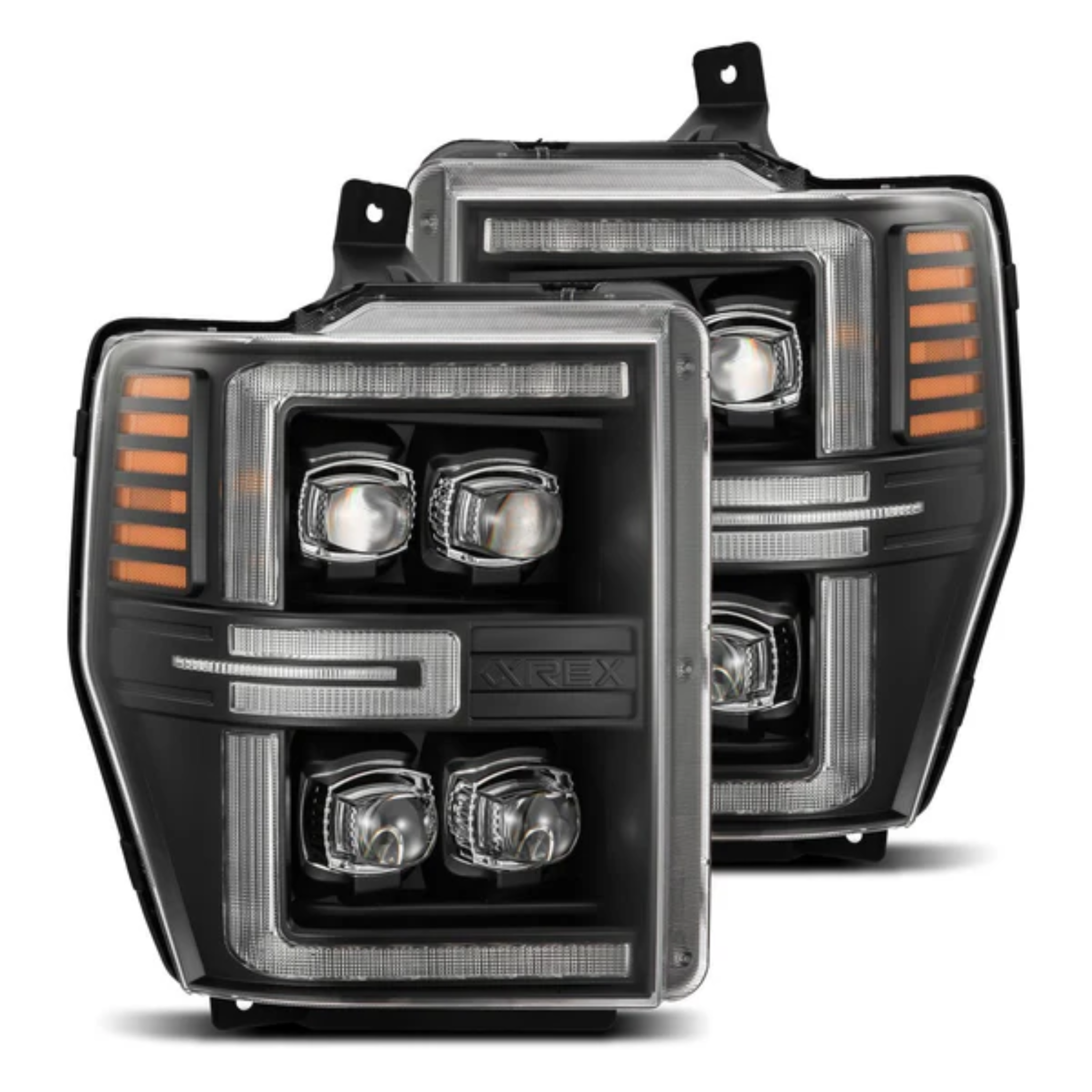 Ford Super Duty/Excursion NOVA-Series LED Projector Multicolor Headlights (2008-2010)