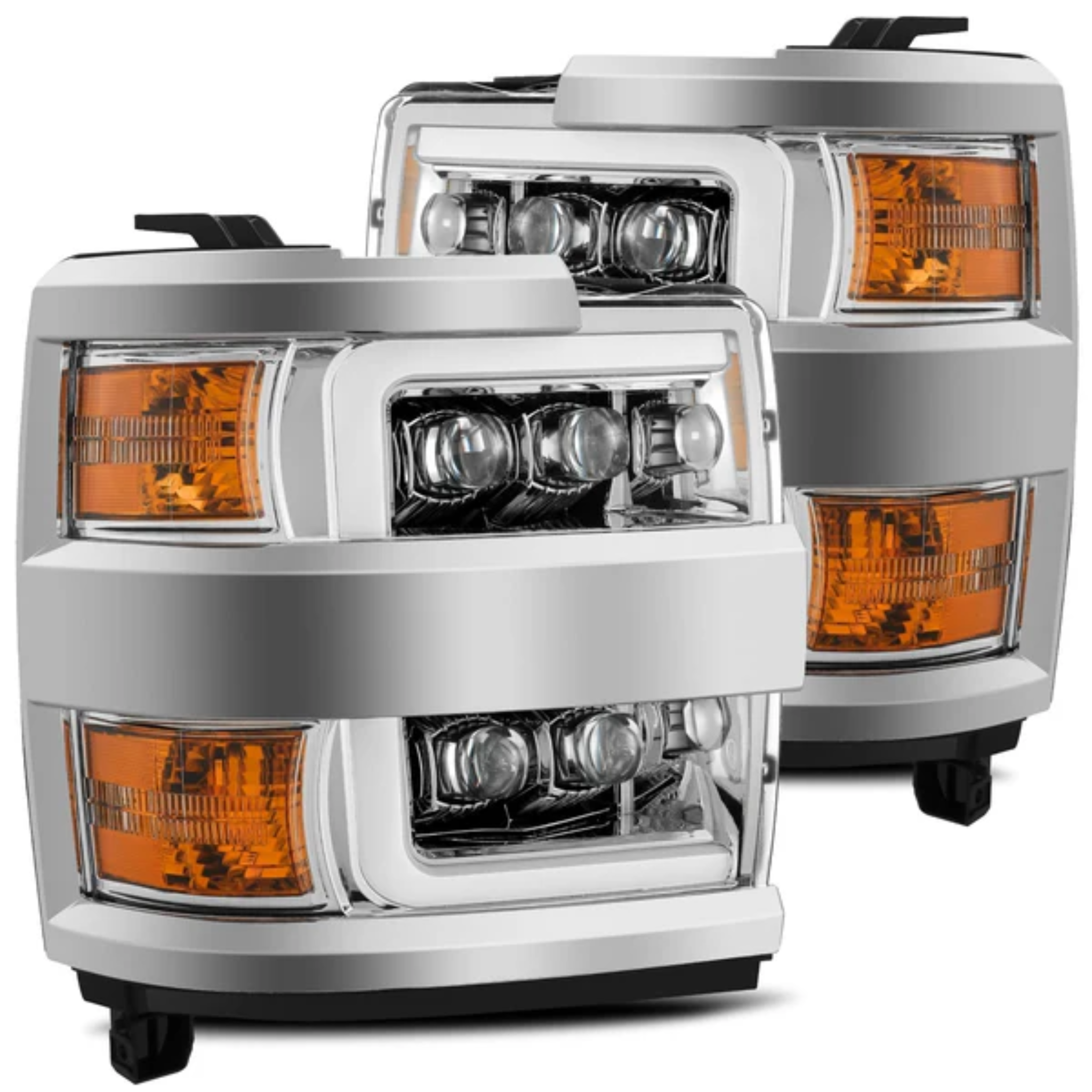 Chevrolet Silverado HD MKII NOVA-Series LED Projector Multicolor Headlights (2015-2019)