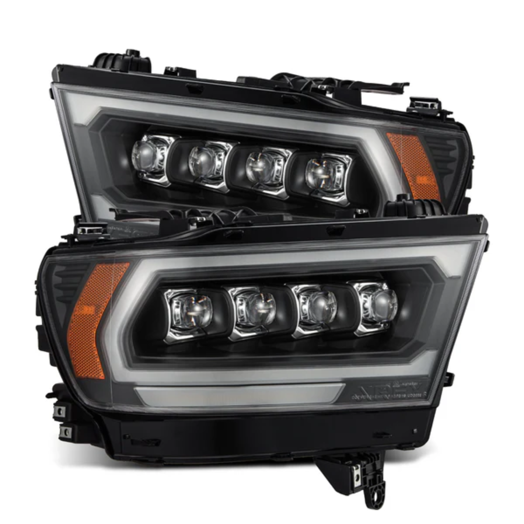 Ram 1500 (MK II 2500 Style) NOVA-Series LED Projector Multicolor Headlights (2019-2024)