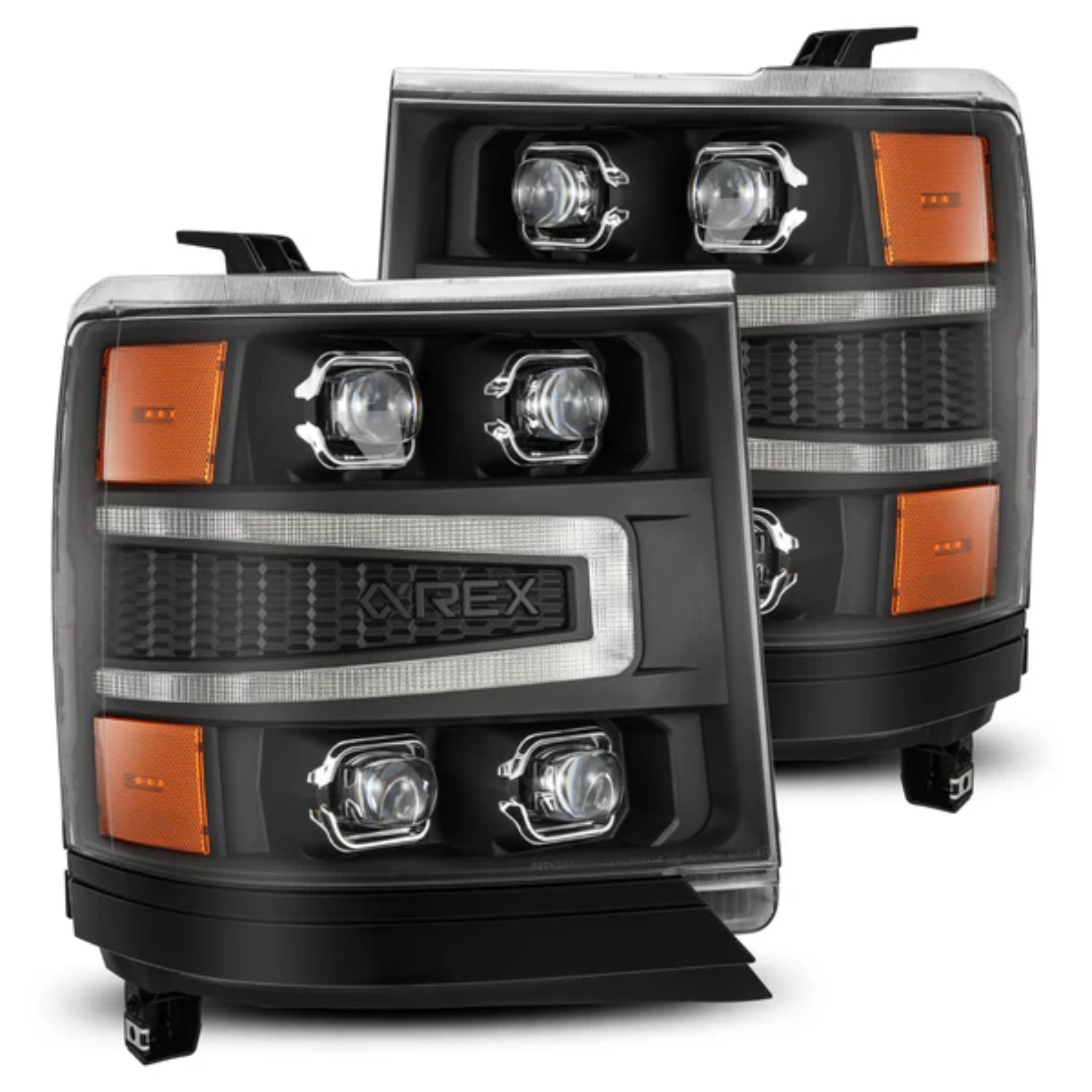 Chevrolet Silverado 1500 NOVA-Series LED Projector Multicolor Headlights (2016-2018)