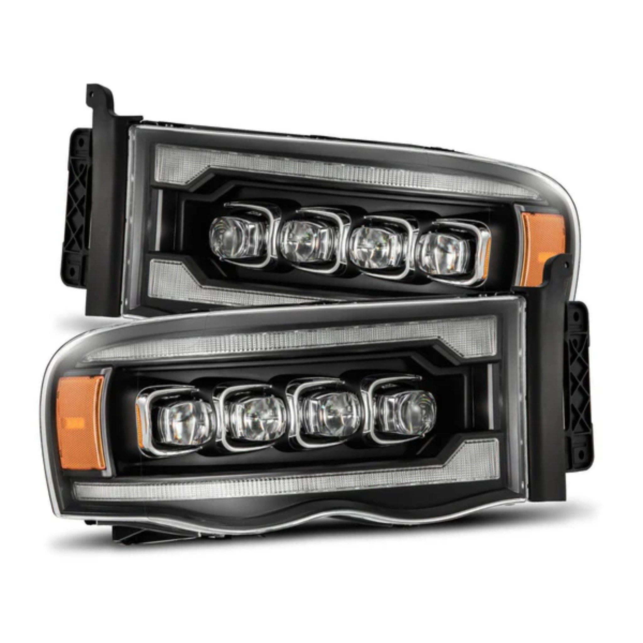 Dodge Ram NOVA-Series LED Projector Multicolor Headlights (2002-2005)