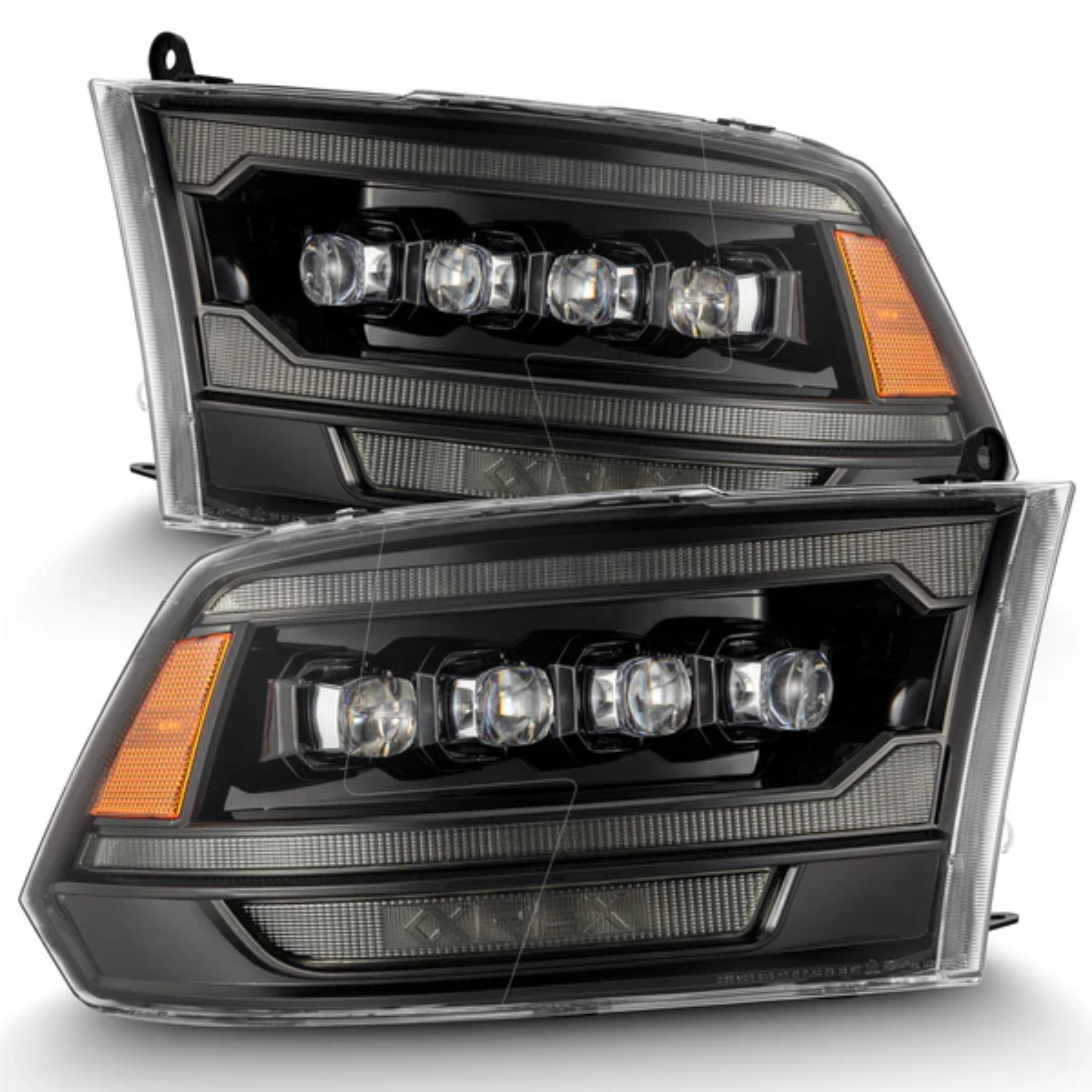 Ram Truck (MK II 5th Gen 2500 Style) NOVA-Series LED Projector Multicolor Headlights (2009-2018)