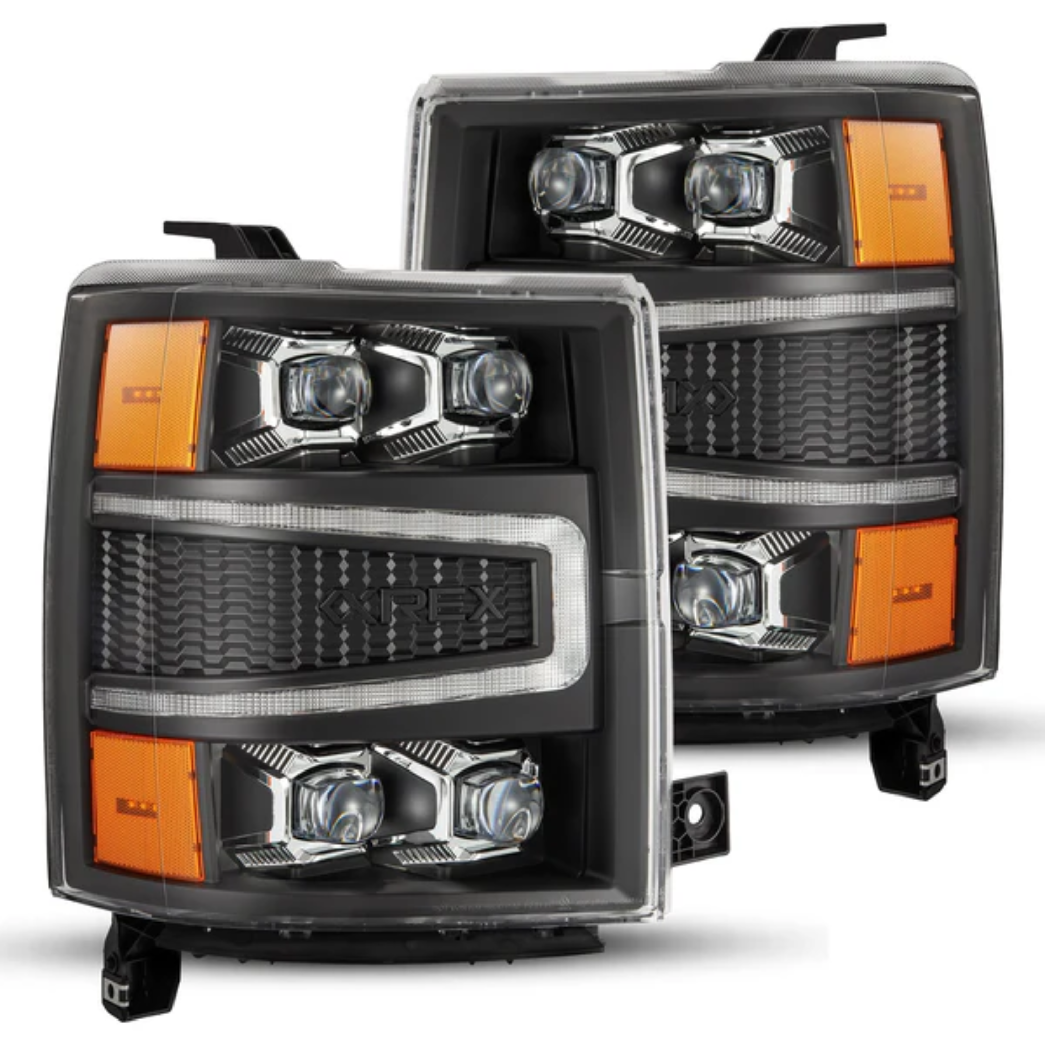 Chevrolet Silverado NOVA-Series LED Projector Multicolor Headlights (2014-2015)