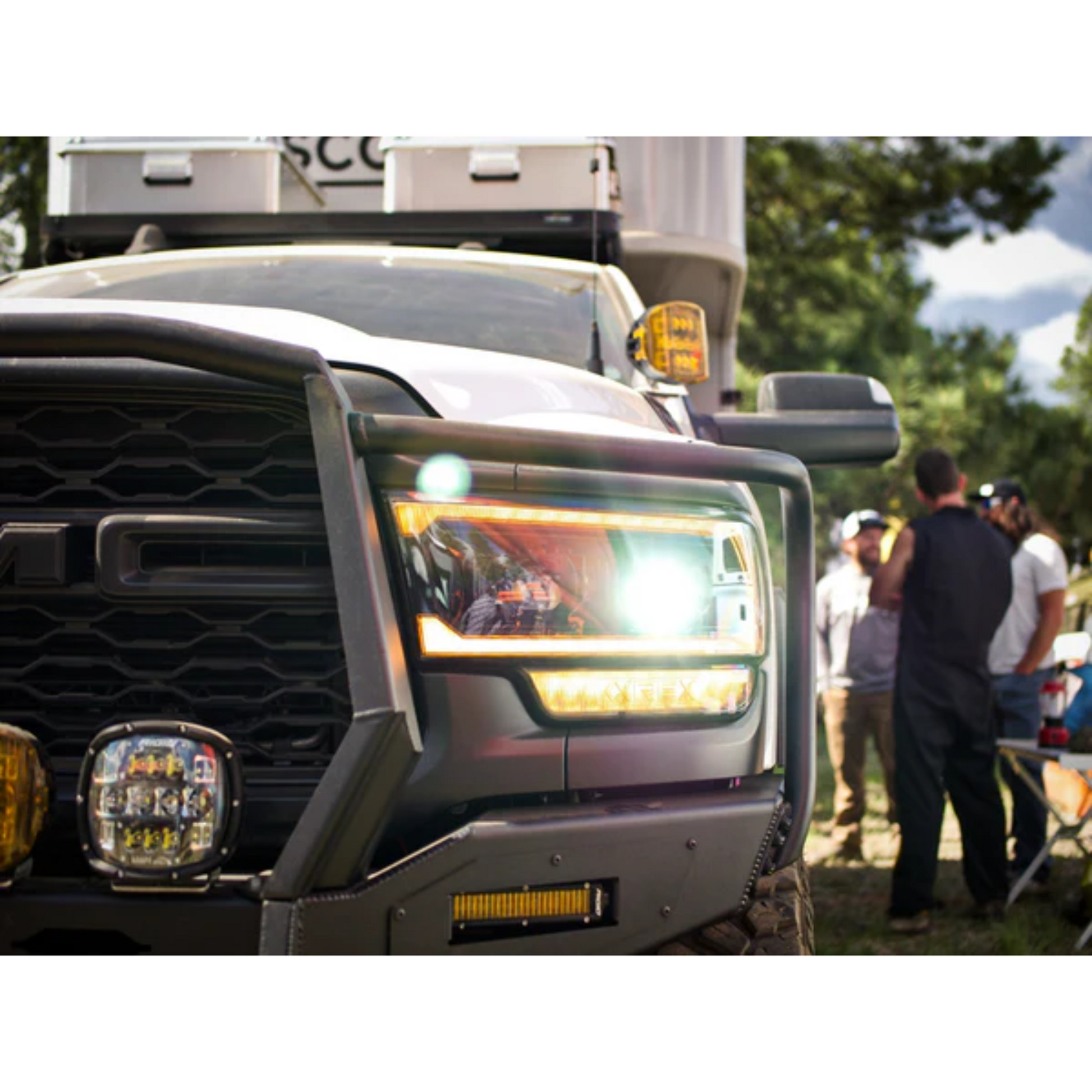 Ram 2500/3500/4500/5500 LUXX-Series LED Projector Multicolor Headlights (2019-2022)