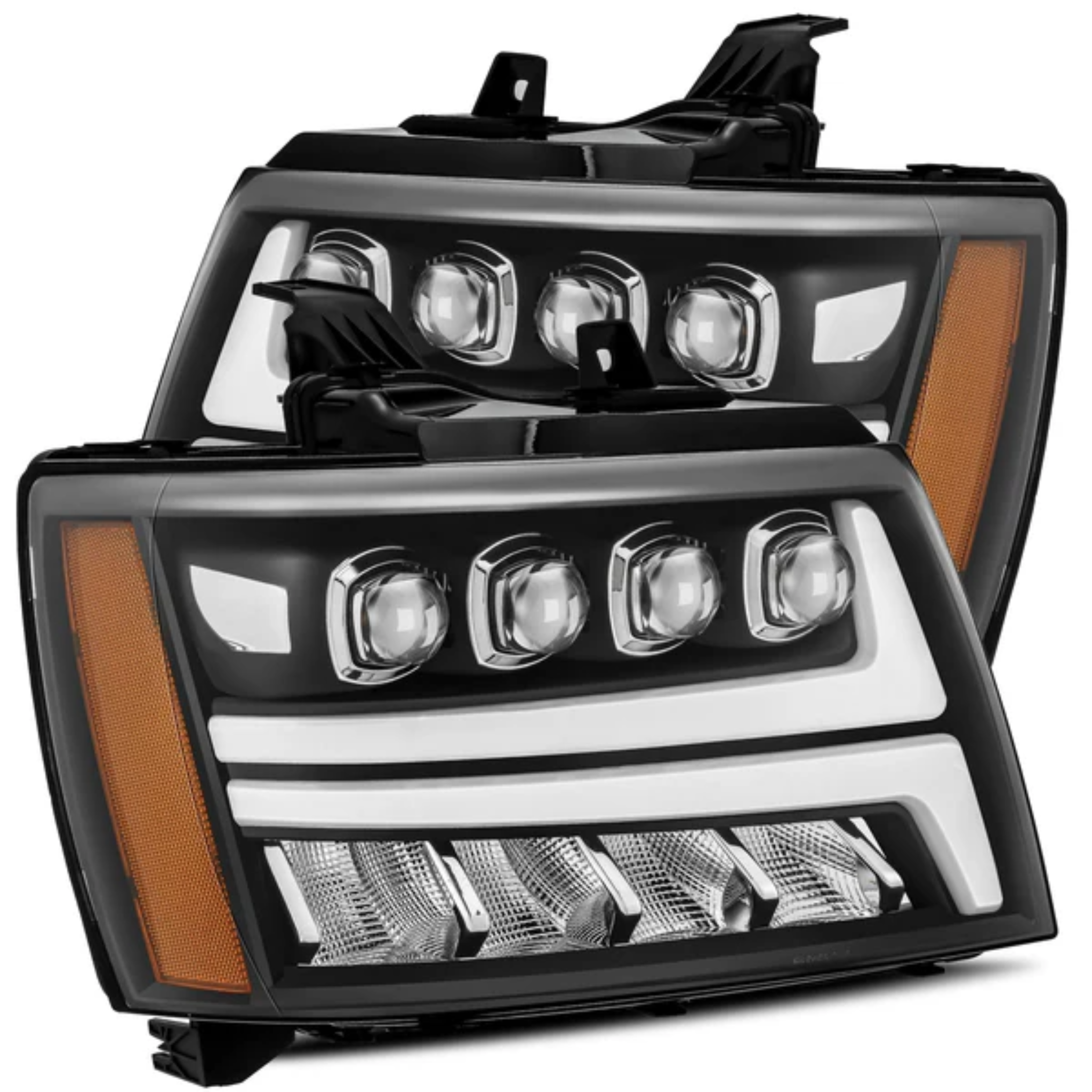 (2007-2014) Chevrolet Tahoe/Suburban / (2007-2013) Avalanche NOVA-Series LED Projector Multicolor Headlights