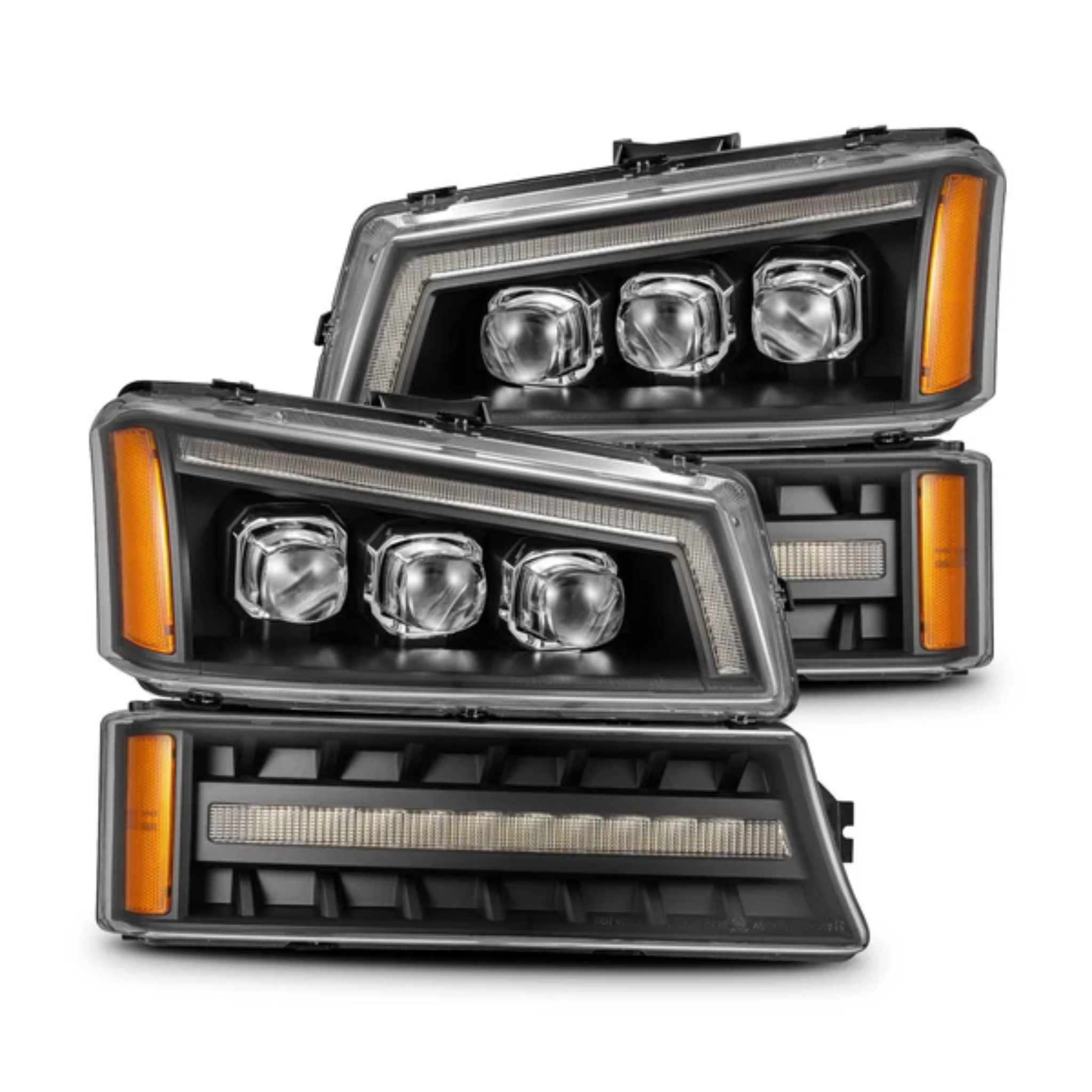 Chevrolet Silverado (2003-2006) / Avalanche (2002-2006) (without body cladding) NOVA-Series LED Projector Multicolor Headlights