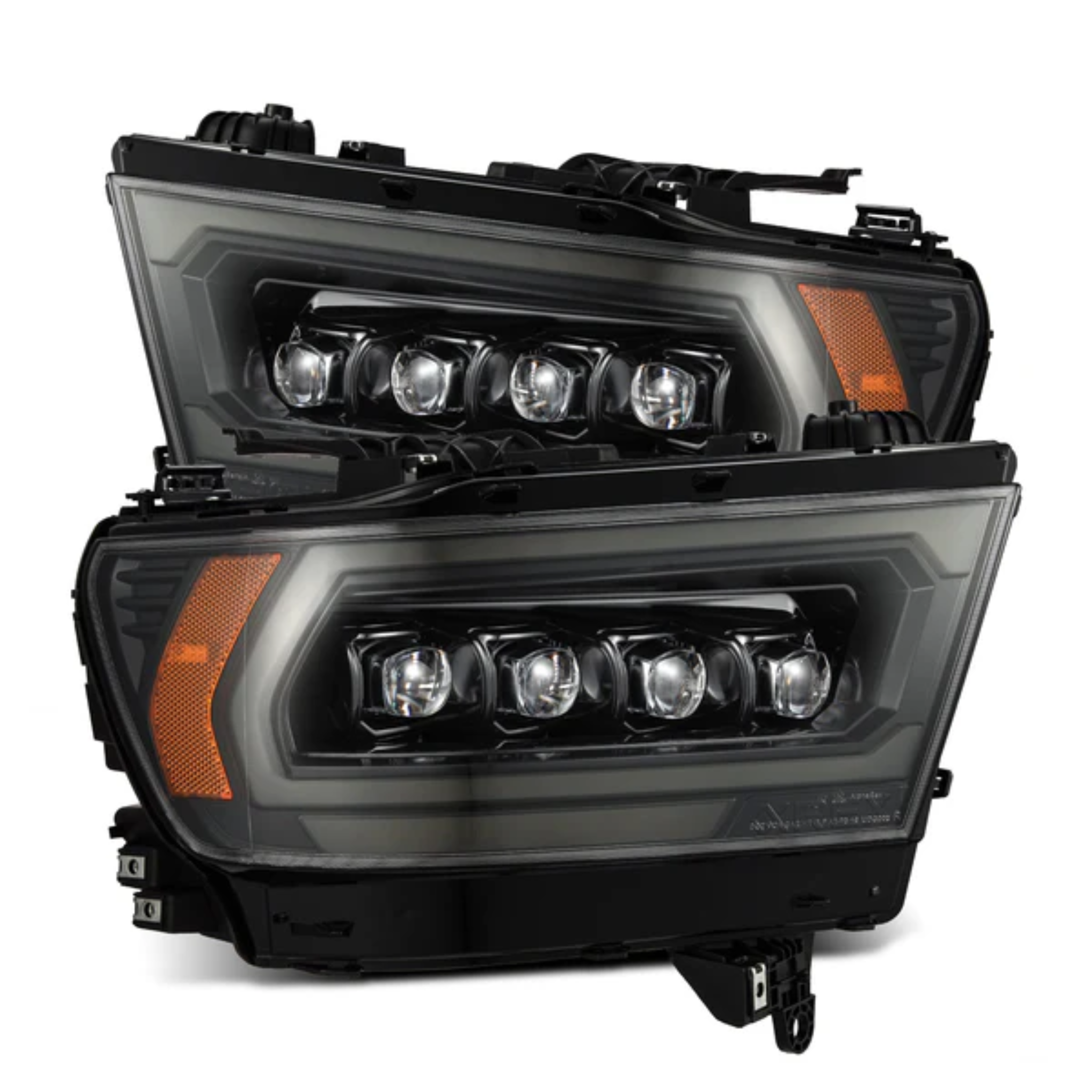 Ram 1500 (MK II 2500 Style) NOVA-Series LED Projector Multicolor Headlights (2019-2024)