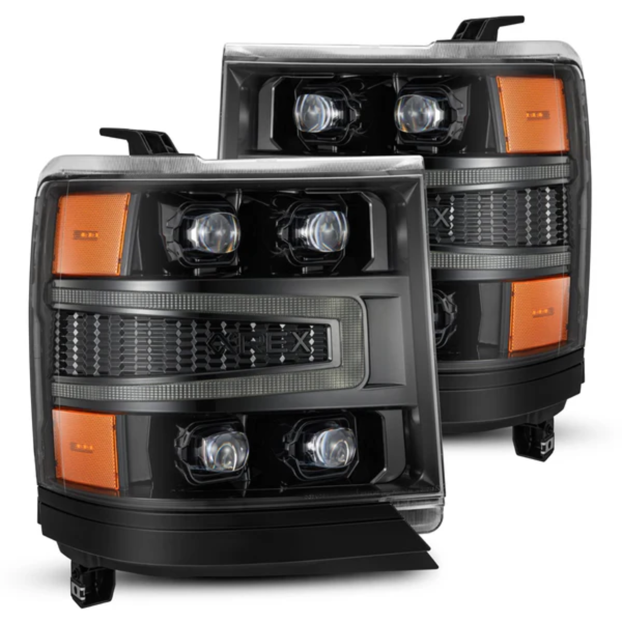 Chevrolet Silverado 1500 NOVA-Series LED Projector Multicolor Headlights (2016-2018)