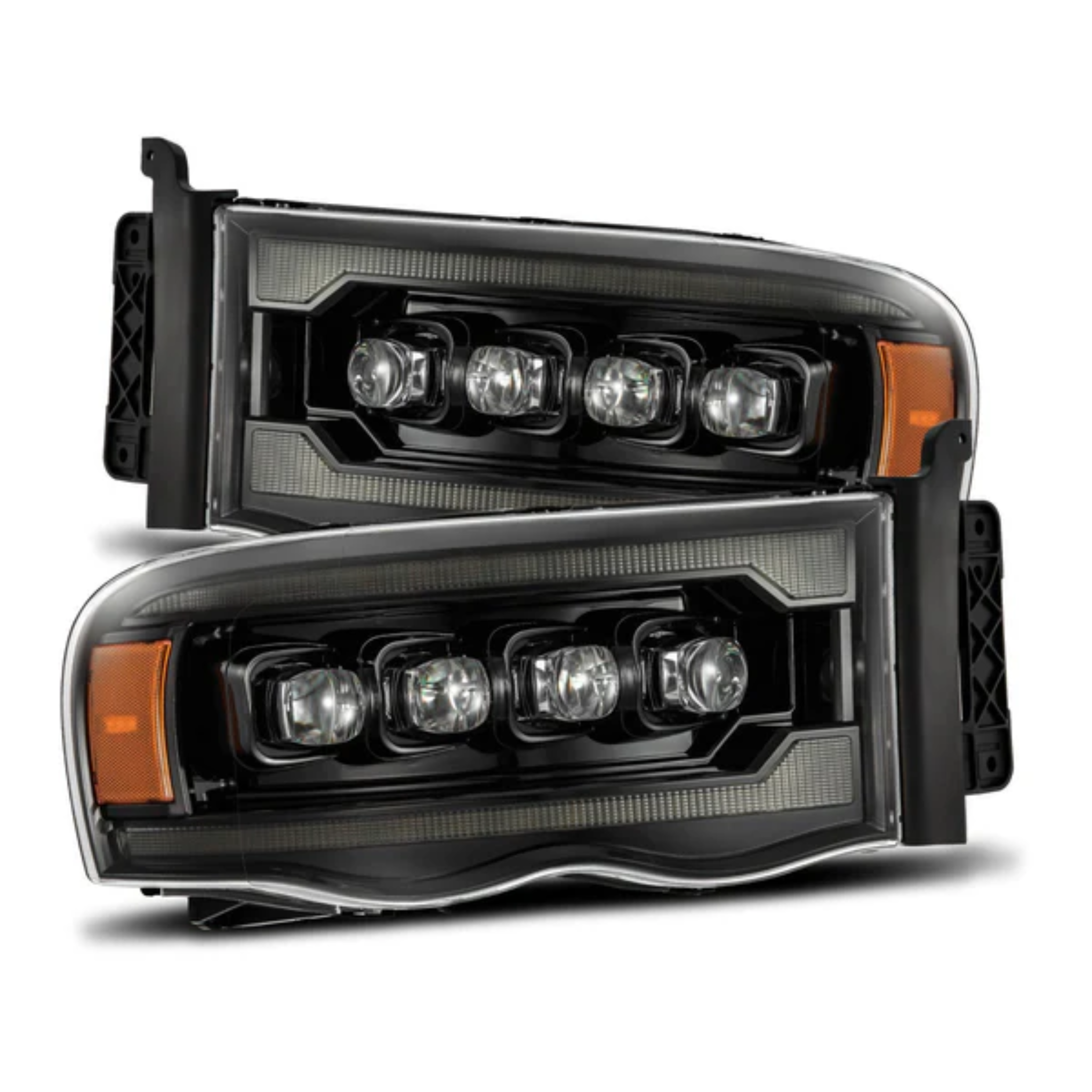 Dodge Ram NOVA-Series LED Projector Multicolor Headlights (2002-2005)