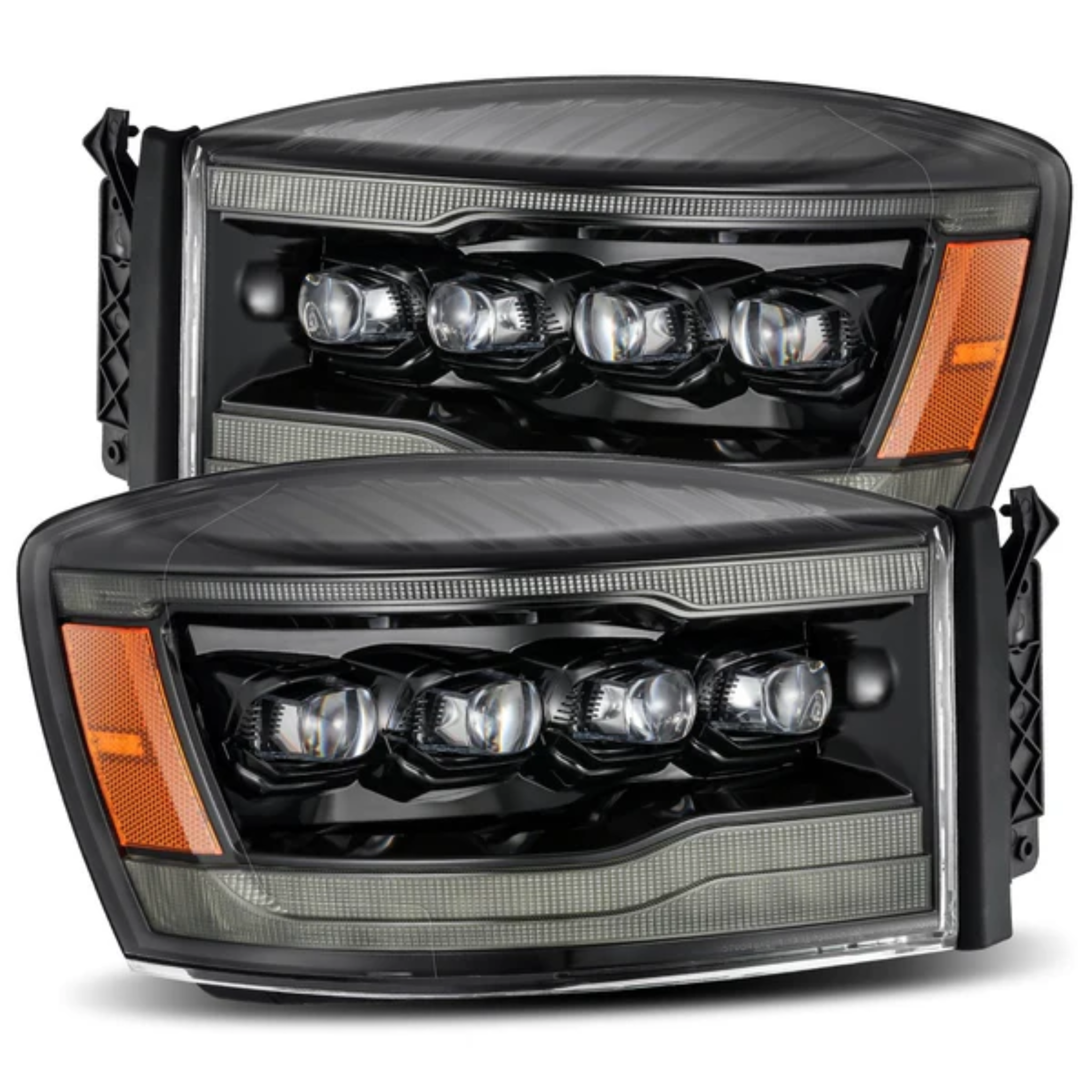 Dodge Ram NOVA-Series LED Projector Multicolor Headlights (2006-2008)