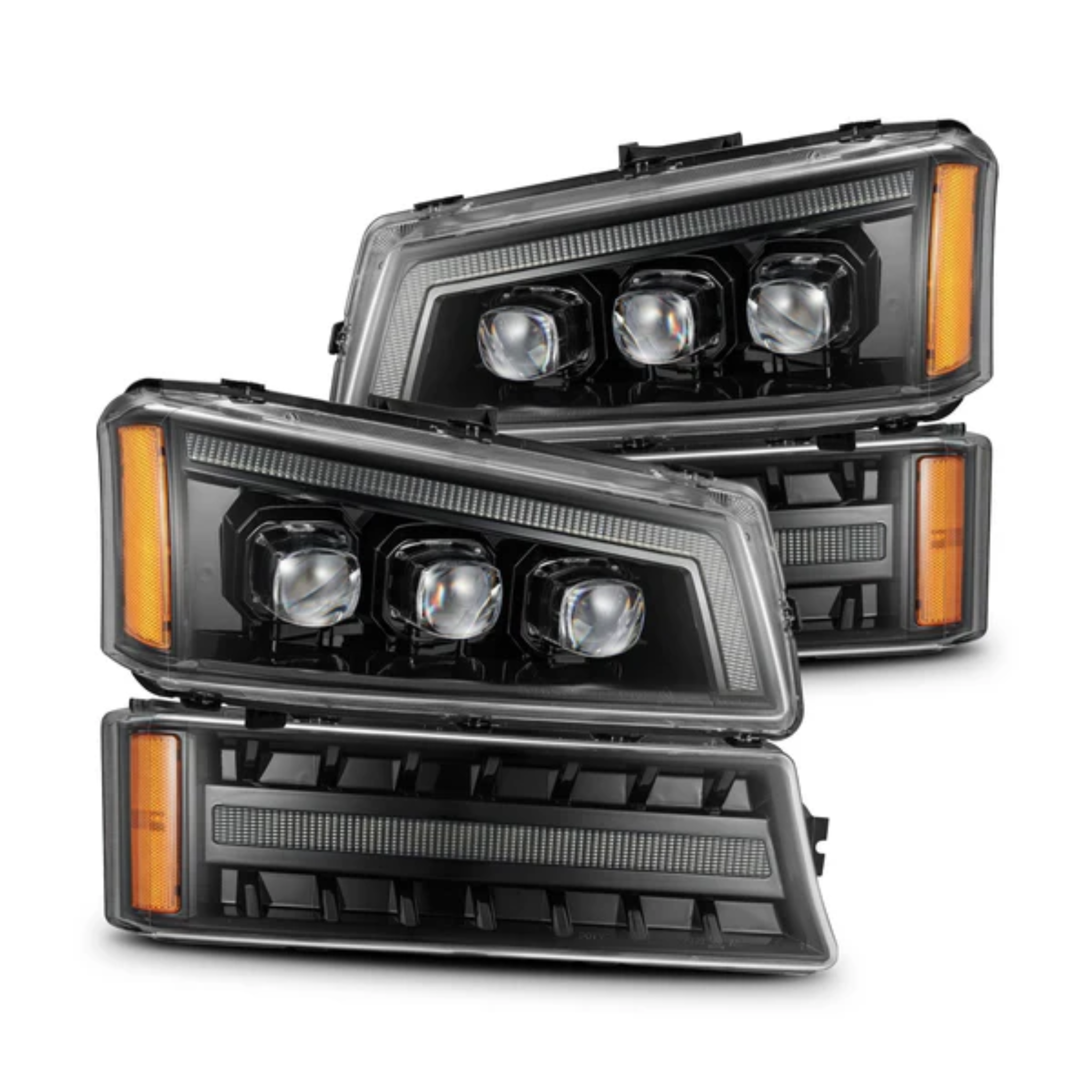 Chevrolet Silverado (2003-2006) / Avalanche (2002-2006) (without body cladding) NOVA-Series LED Projector Multicolor Headlights