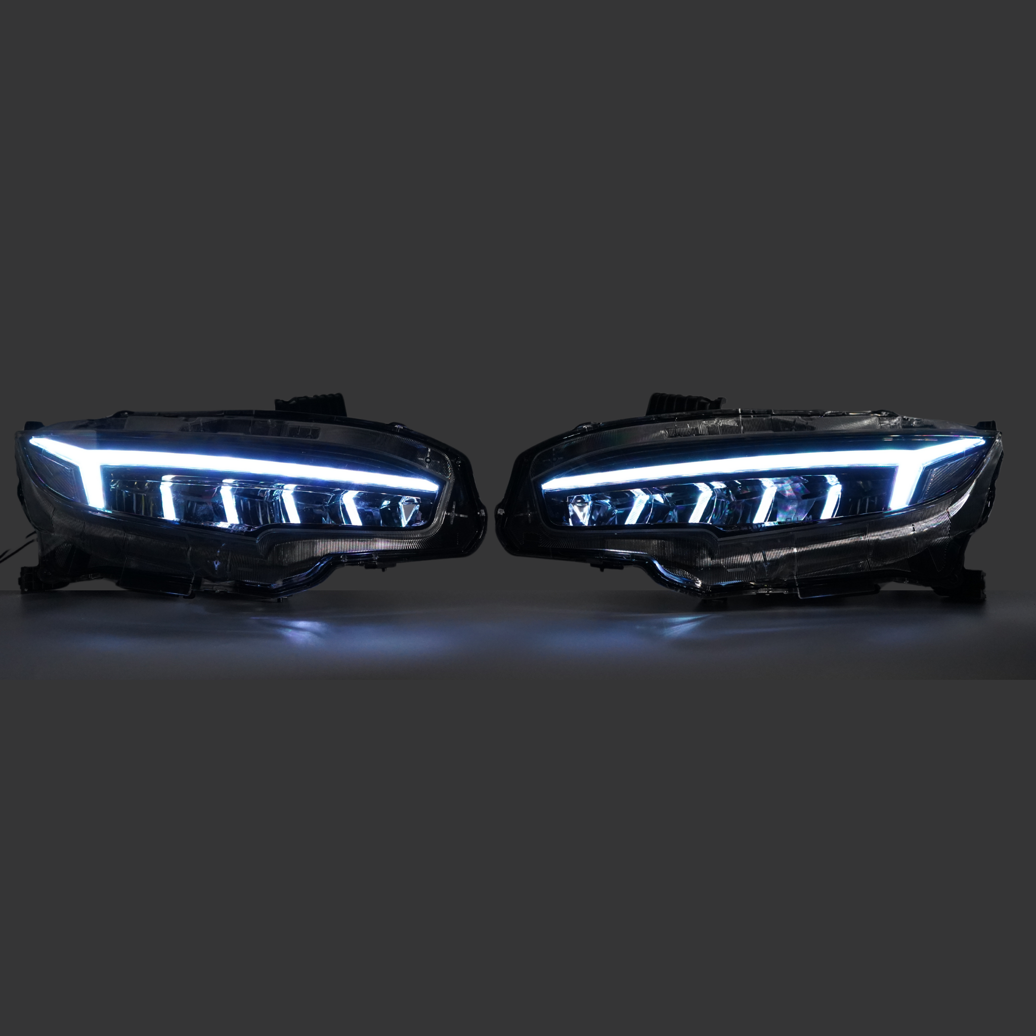 Honda Civic: Multicolor Headlights (2016-2021)