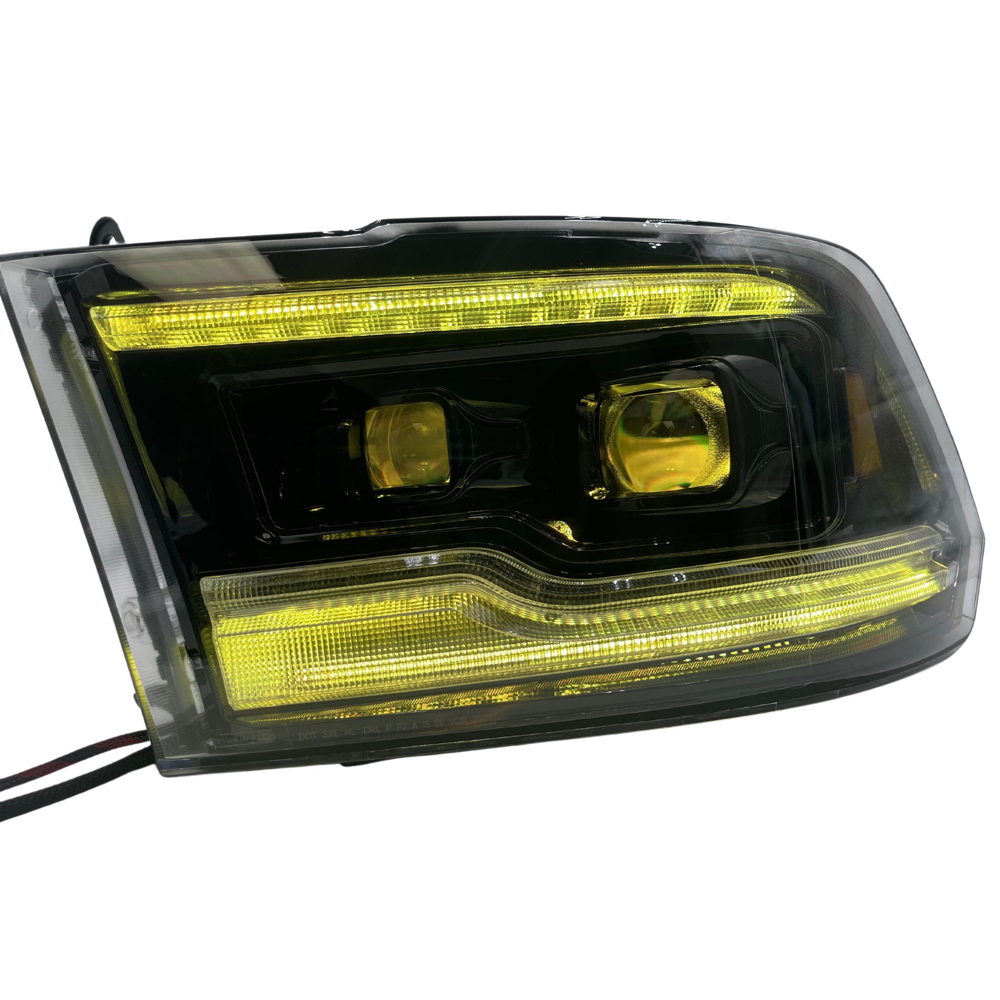 Dodge RAM: Multicolor Built Morimoto XB Headlights (2009-2018)