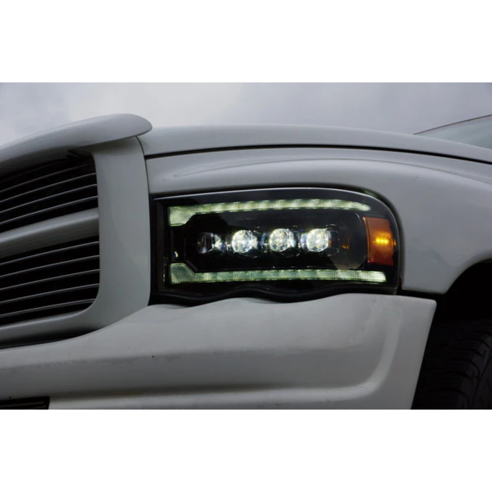 Dodge Ram NOVA-Series LED Projector Multicolor Headlights (2002-2005)