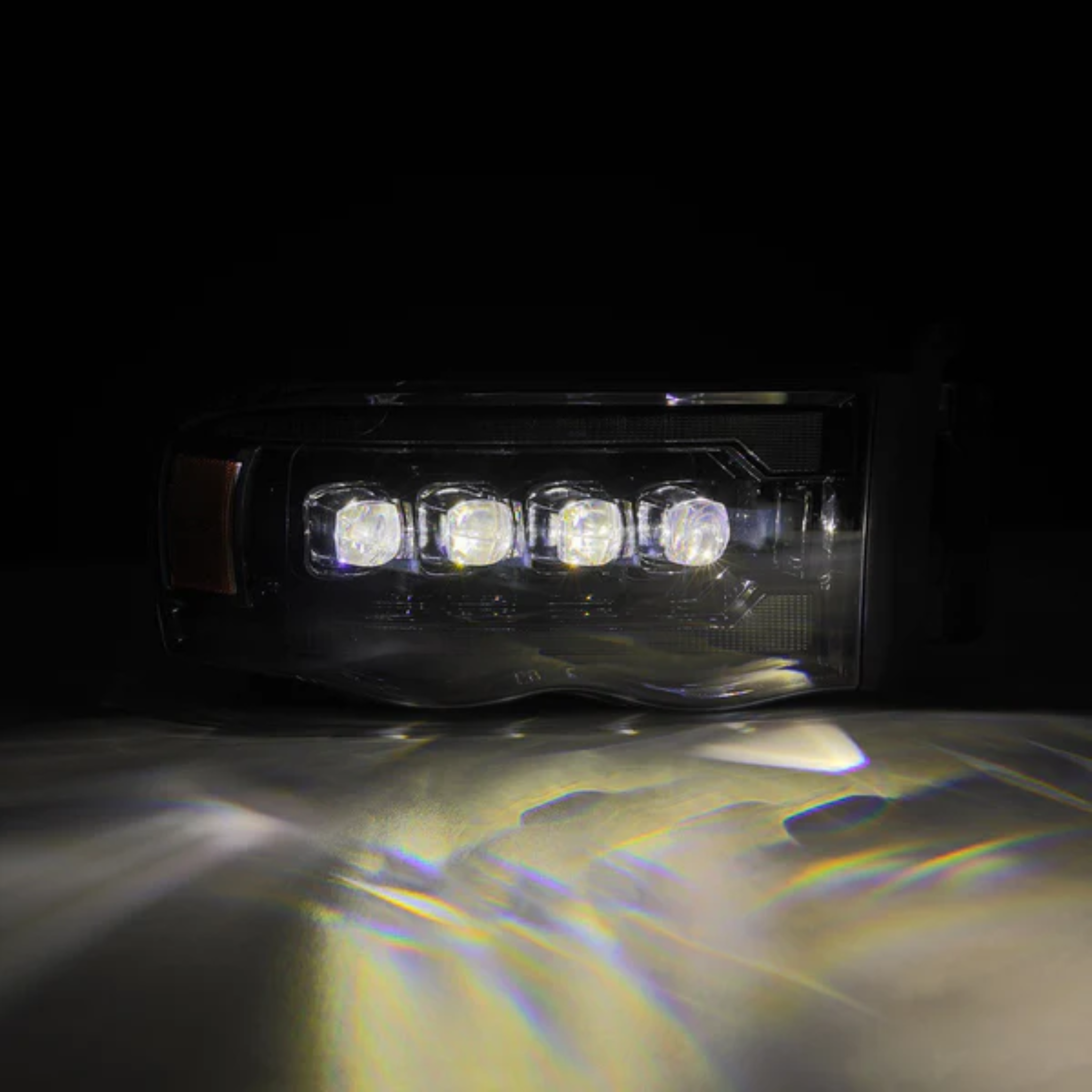 Dodge Ram NOVA-Series LED Projector Multicolor Headlights (2002-2005)