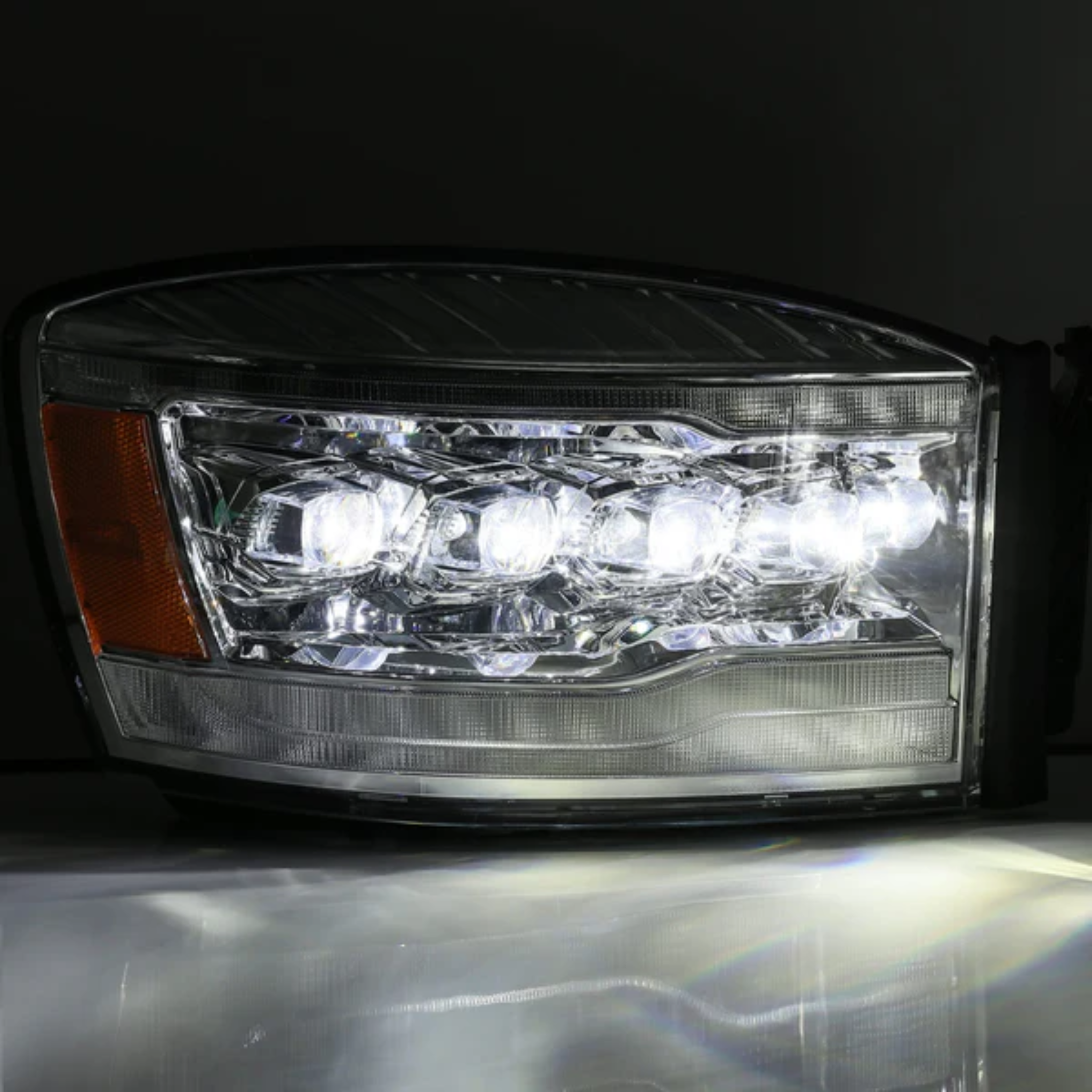 Dodge Ram NOVA-Series LED Projector Multicolor Headlights (2006-2008)