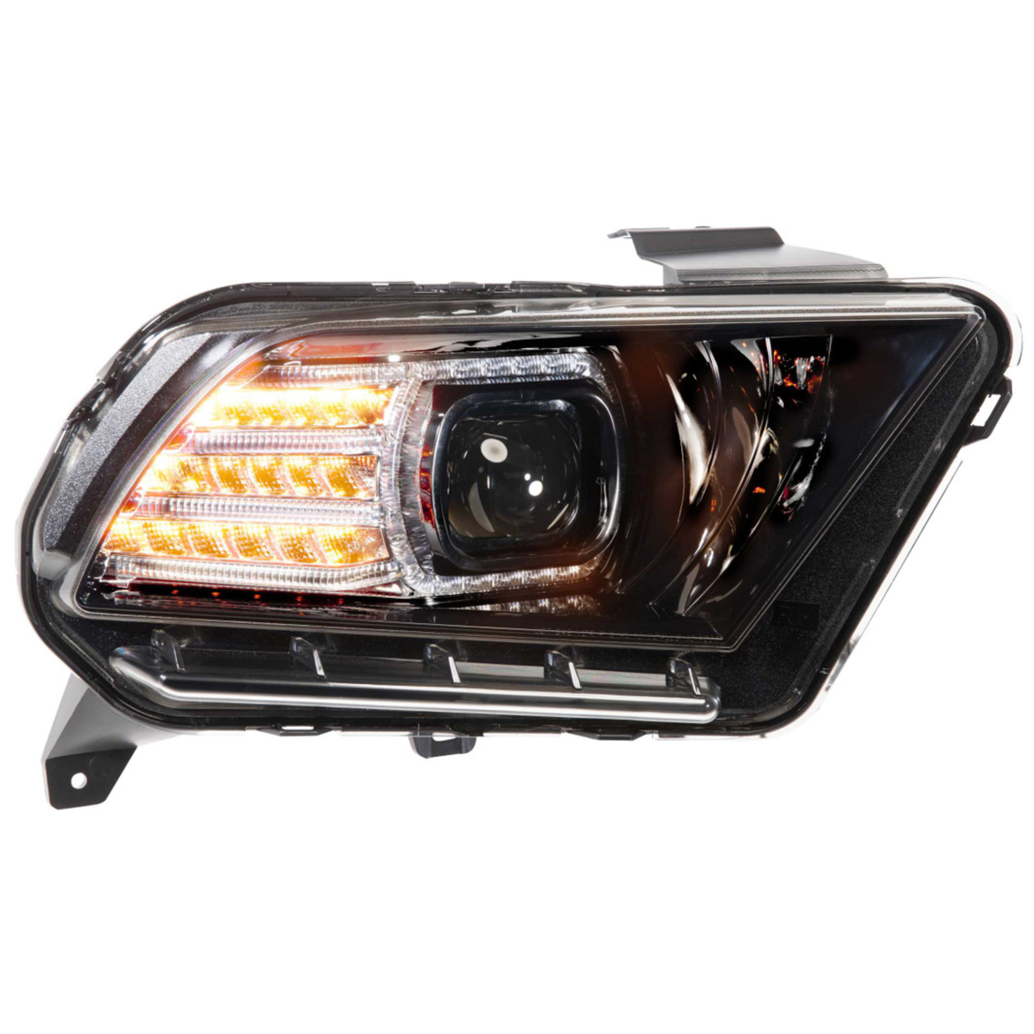 Ford Mustang: Multicolor Built Morimoto XB Headlights (2010-2012)