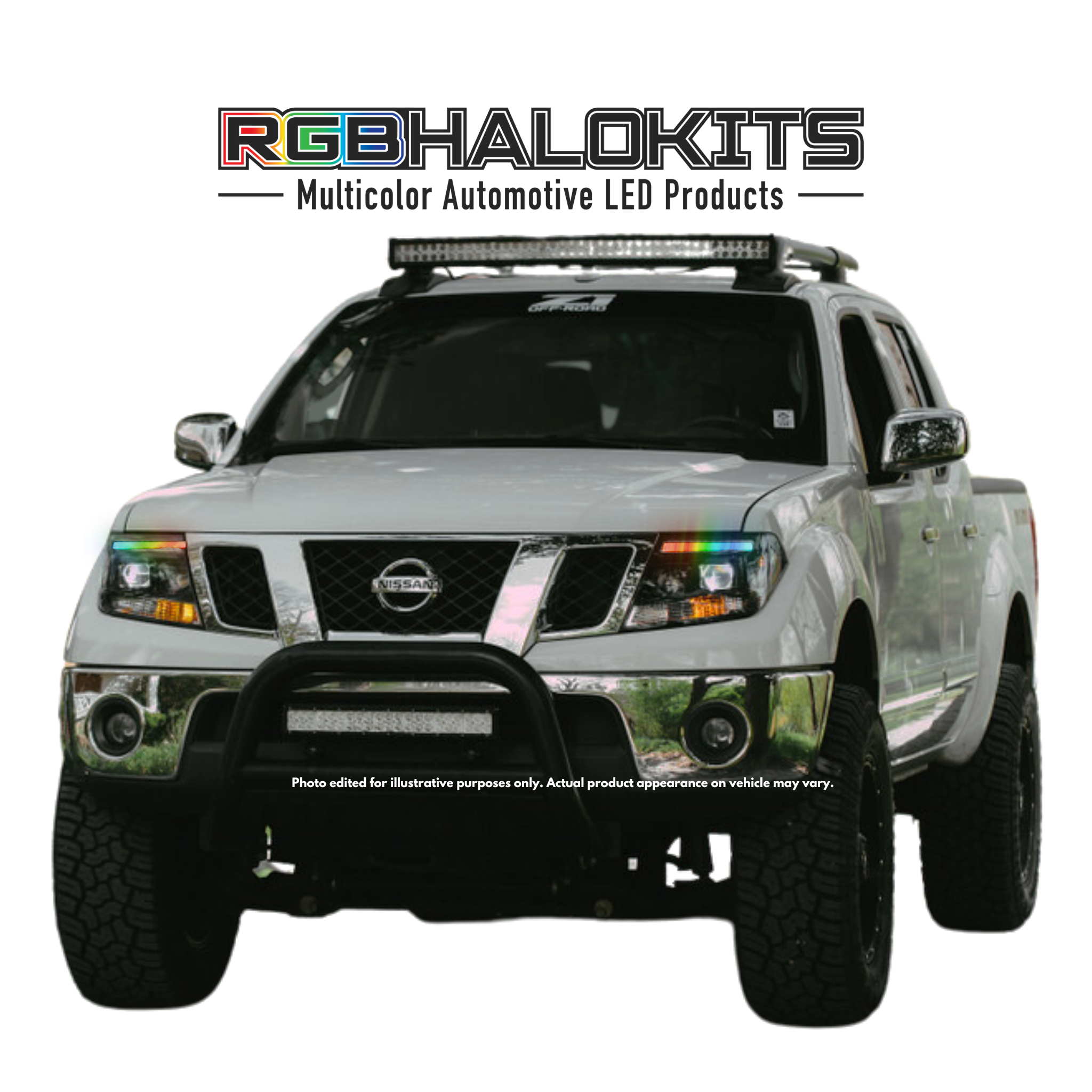 NISSAN Frontier: Multicolor Built Morimoto XB Hybrid Headlights (2009-2020)