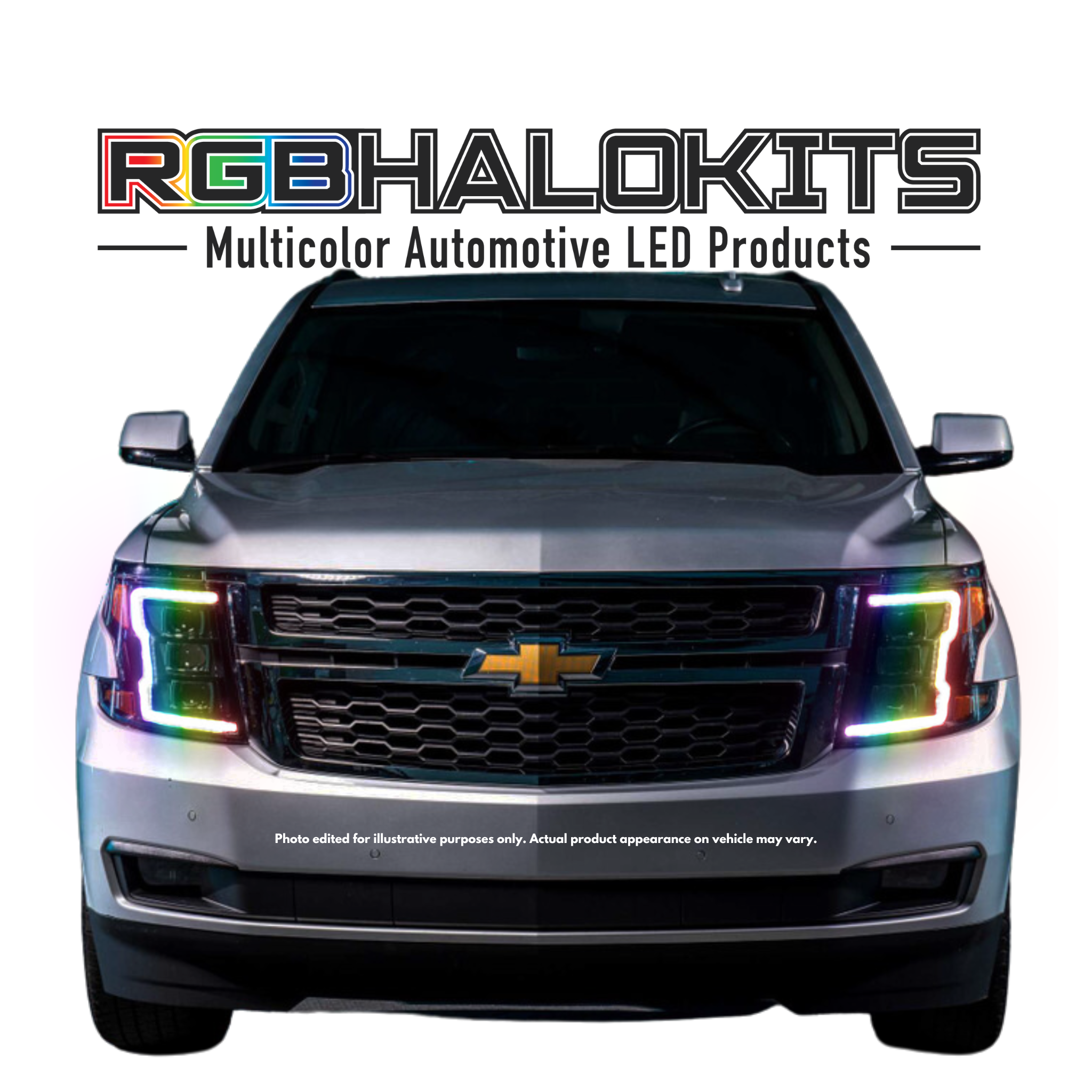 Chevrolet Tahoe/Suburban: Multicolor Built Morimoto XB Headlights (2015-2020)