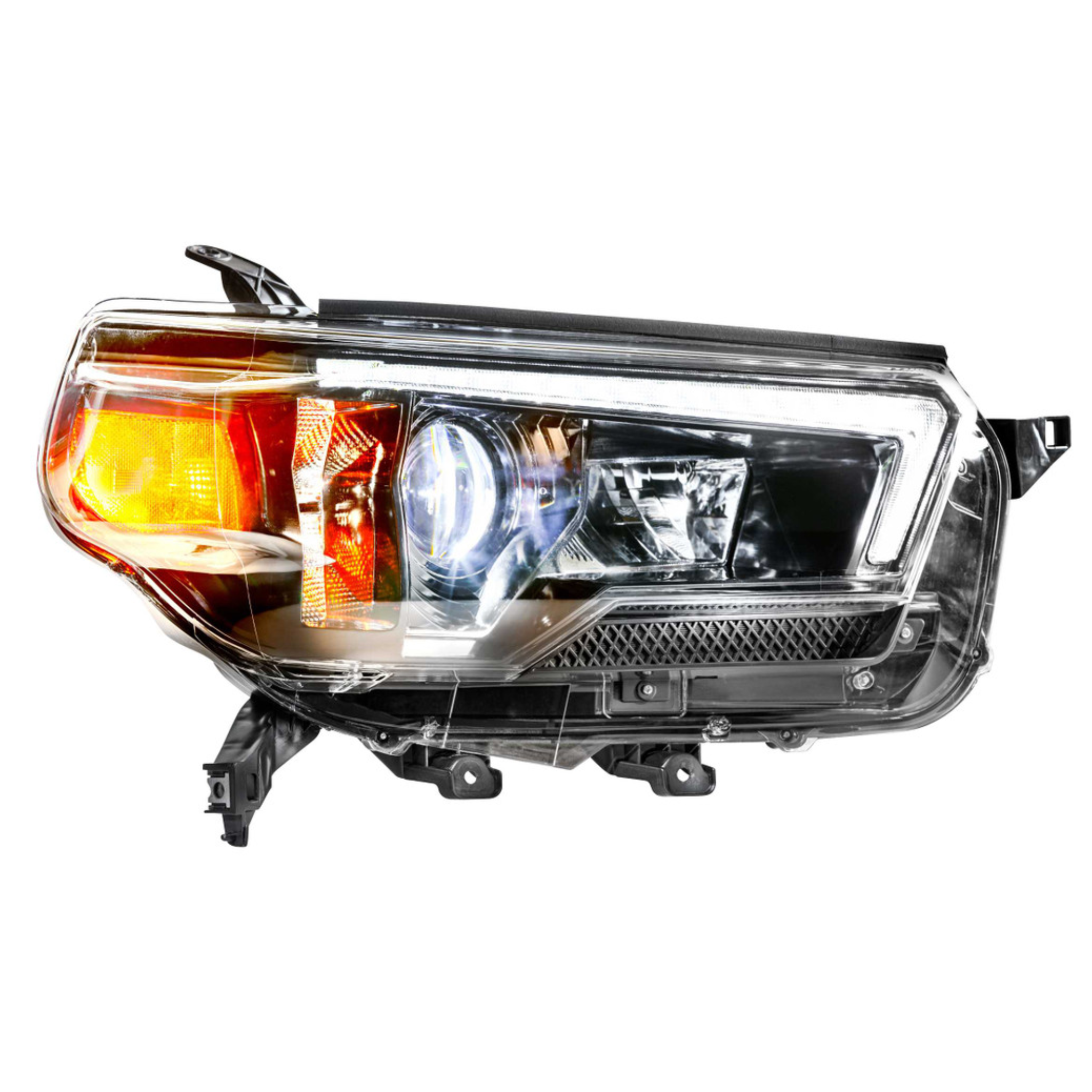 Toyota 4Runner: Multicolor Built Morimoto XB Hybrid Headlights (2010-2013)