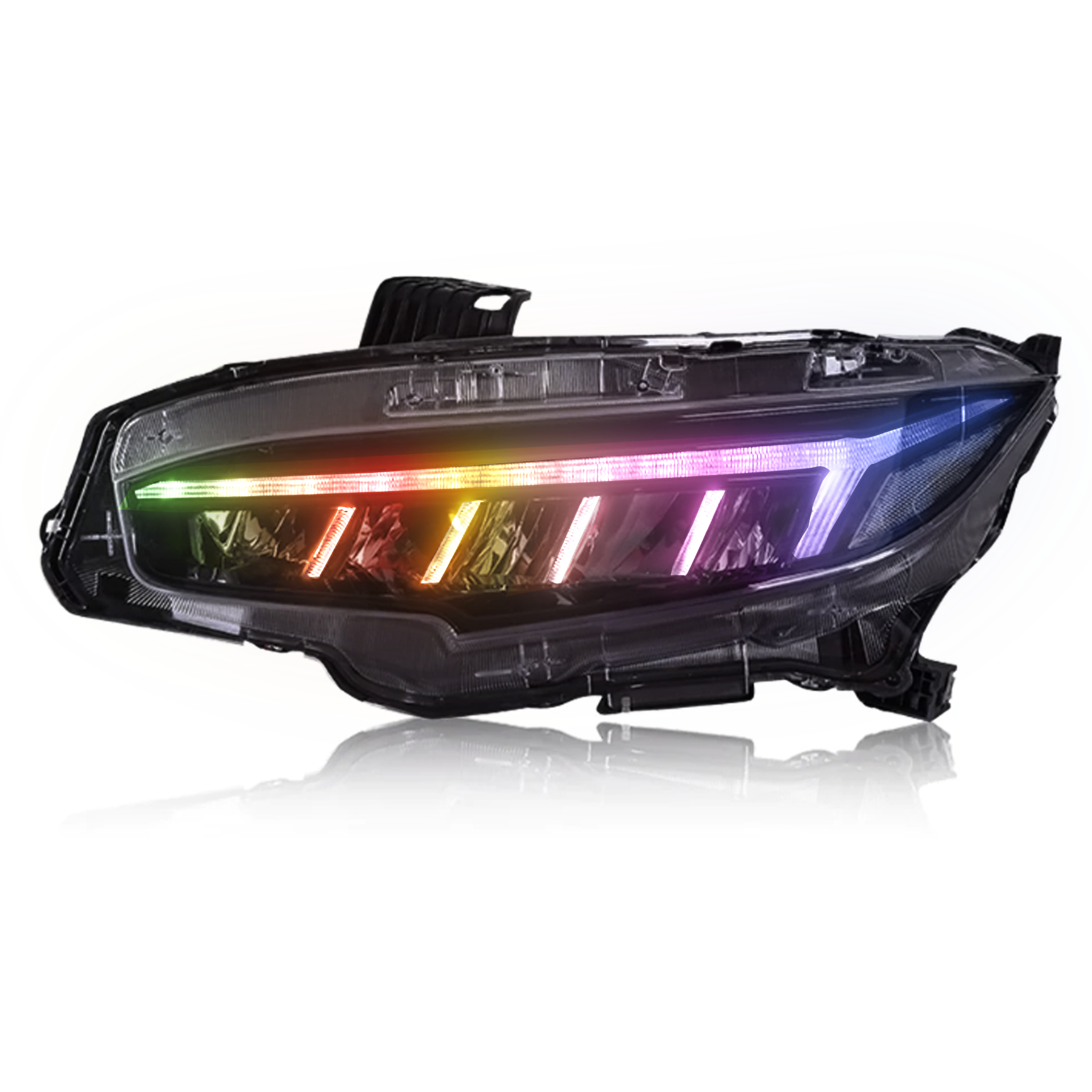 Honda Civic: Multicolor Headlights (2016-2021)