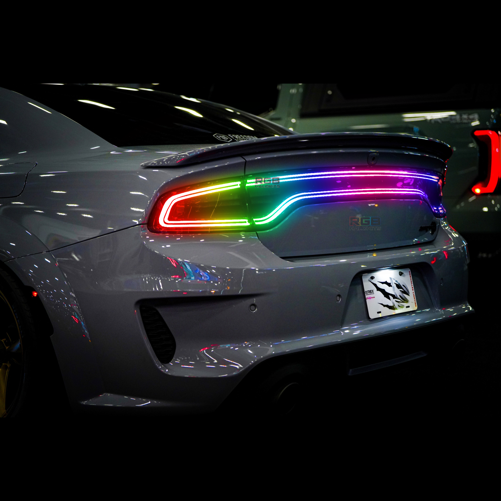 Dodge Charger Multicolor NOVA-Series Prismatic LED Tail Lights (2015-2023)